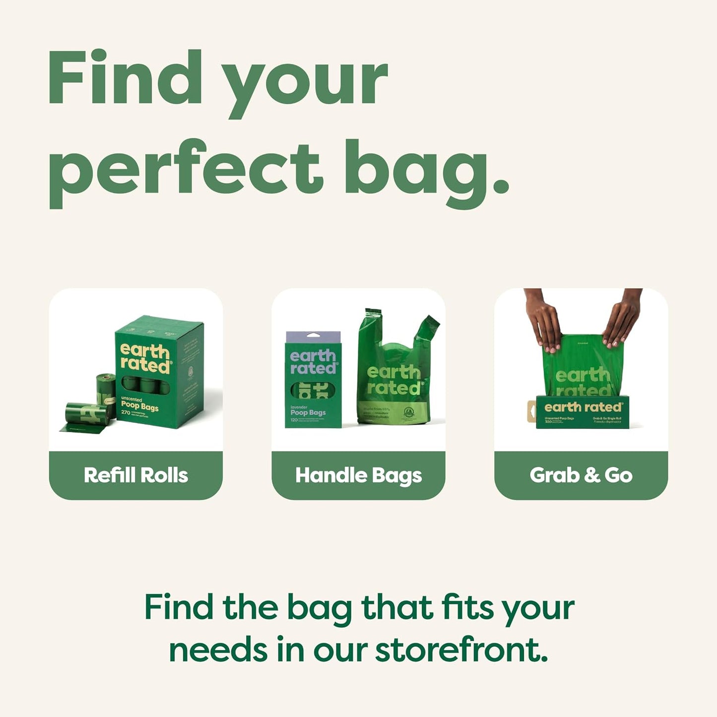 Poop Bags for Dogs, Guaranteed Leak Proof and Extra Thick Waste Bag Refill Rolls, Unscented, 270 Count