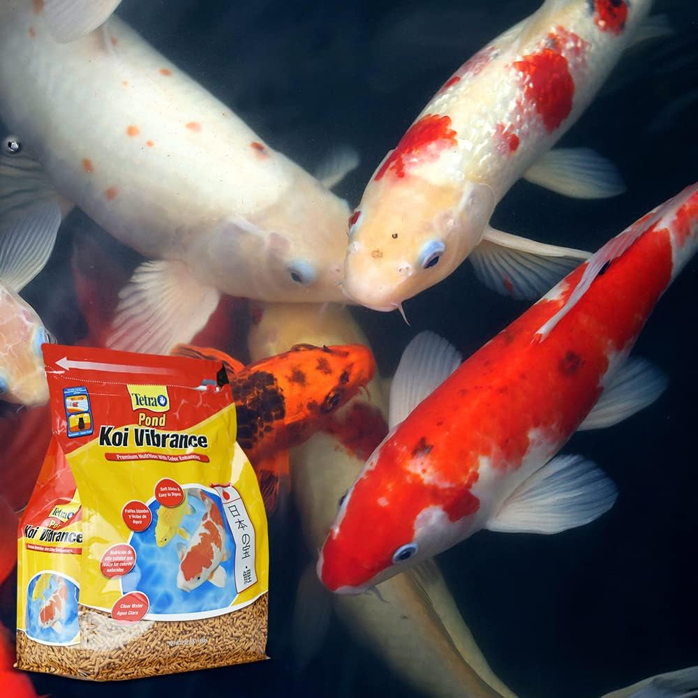 pond Koi Vibrance Soft Sticks, Floating Pond Fish Food for Koi Fish and Ornamental Goldfish, 2.42 Pounds