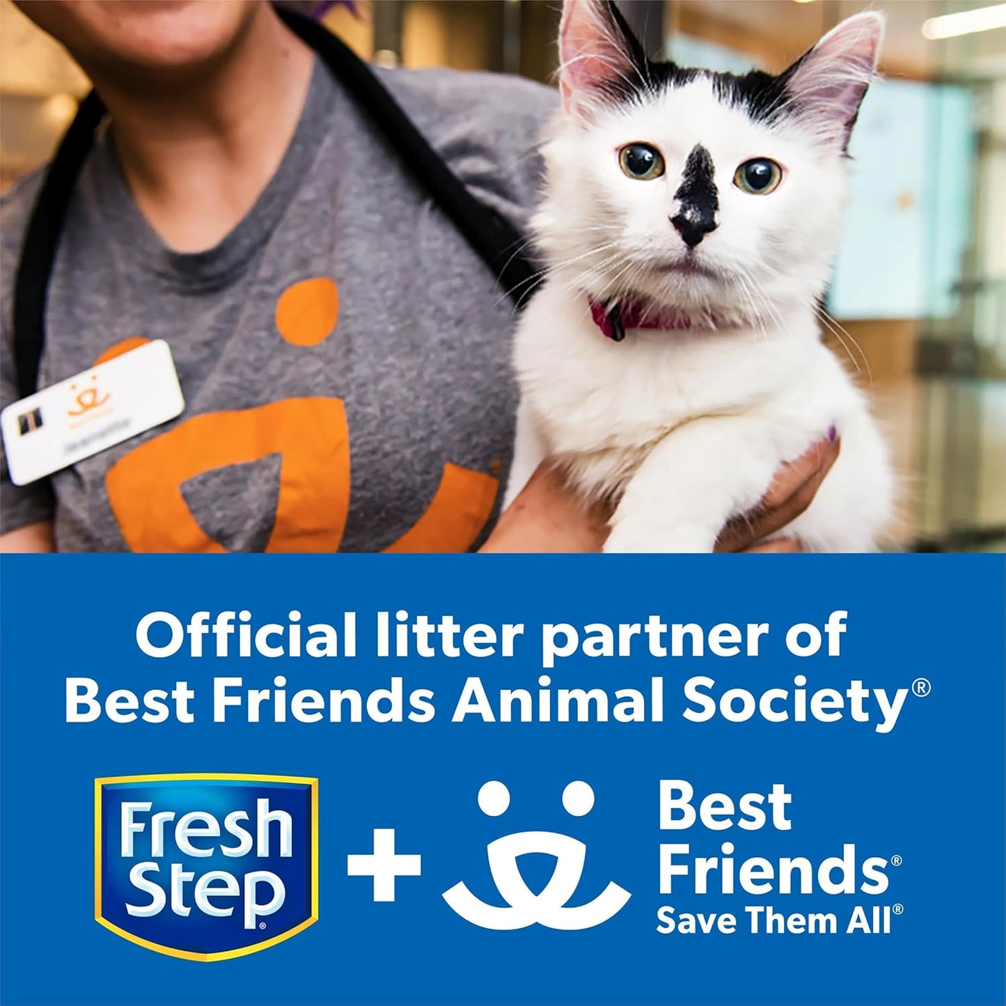 Advanced Simply Unscented Clumping Litter, Unscented Cat Litter Fights Odor on Contact, 18.5 Lb. Box