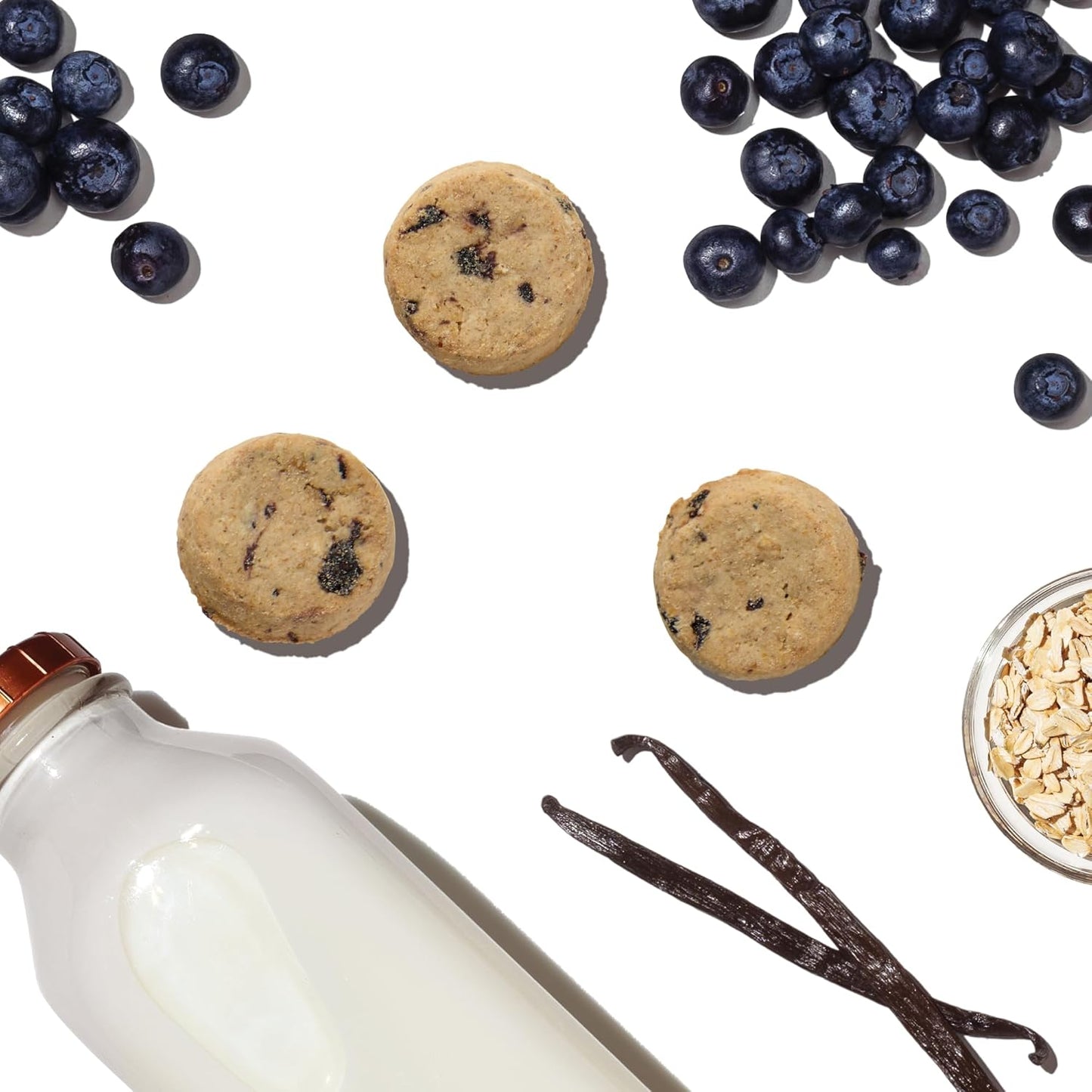 Goat'S Milk N' Cookies: Slow Baked with Blueberries & Vanilla, 8 Oz Bag