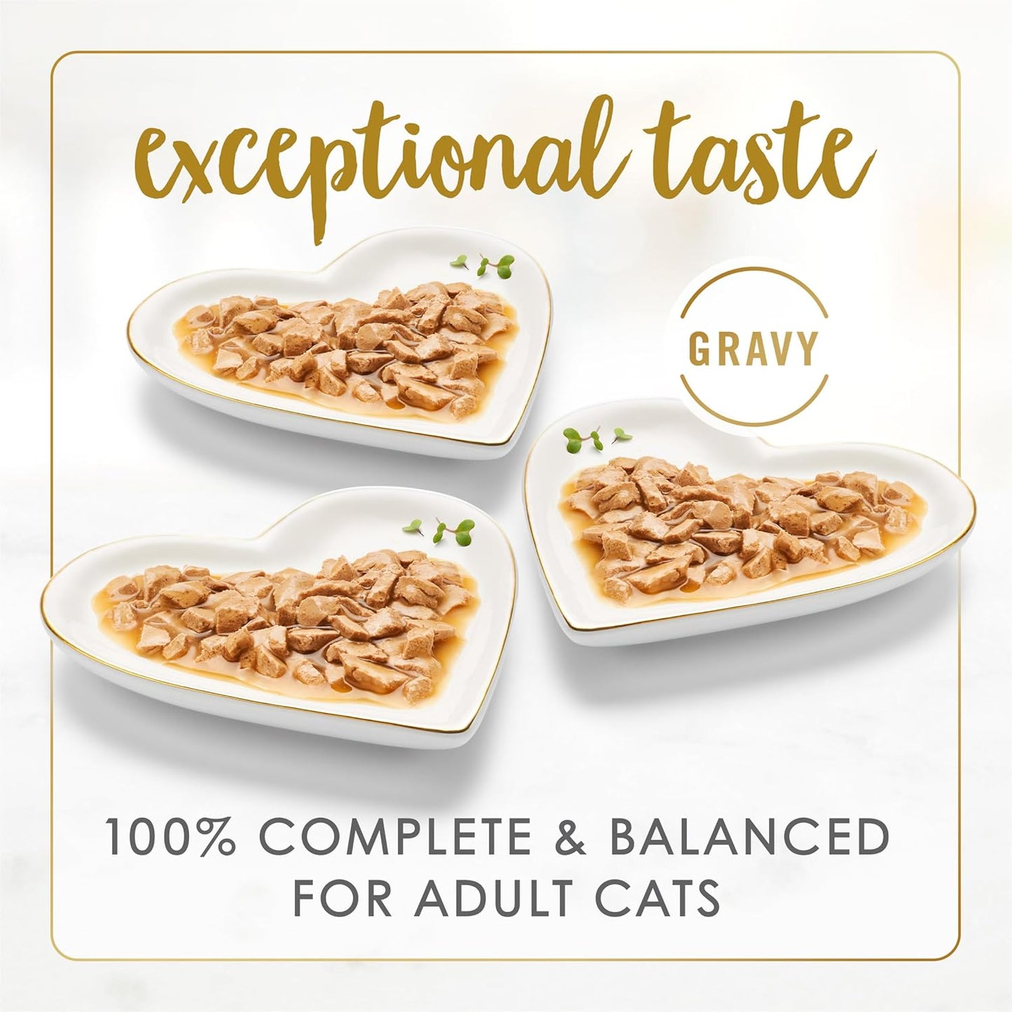 Purina Gravy Lovers Poultry and Beef Grilled Gourmet Wet Cat Food Variety Pack - (Pack of 24) 3 Oz. Cans