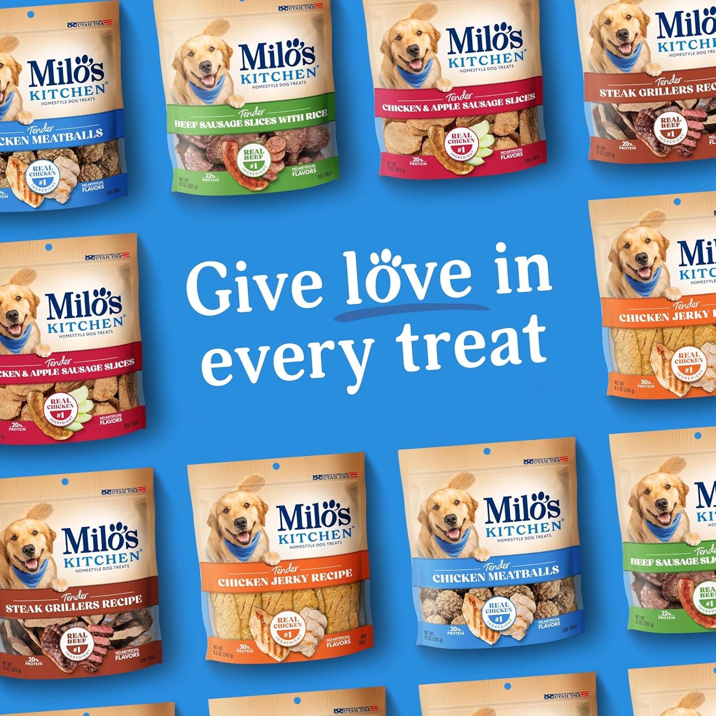 Homestyle Dog Treats, Chicken Meatballs, 28 Ounce, High Protein, No Artificial Flavors