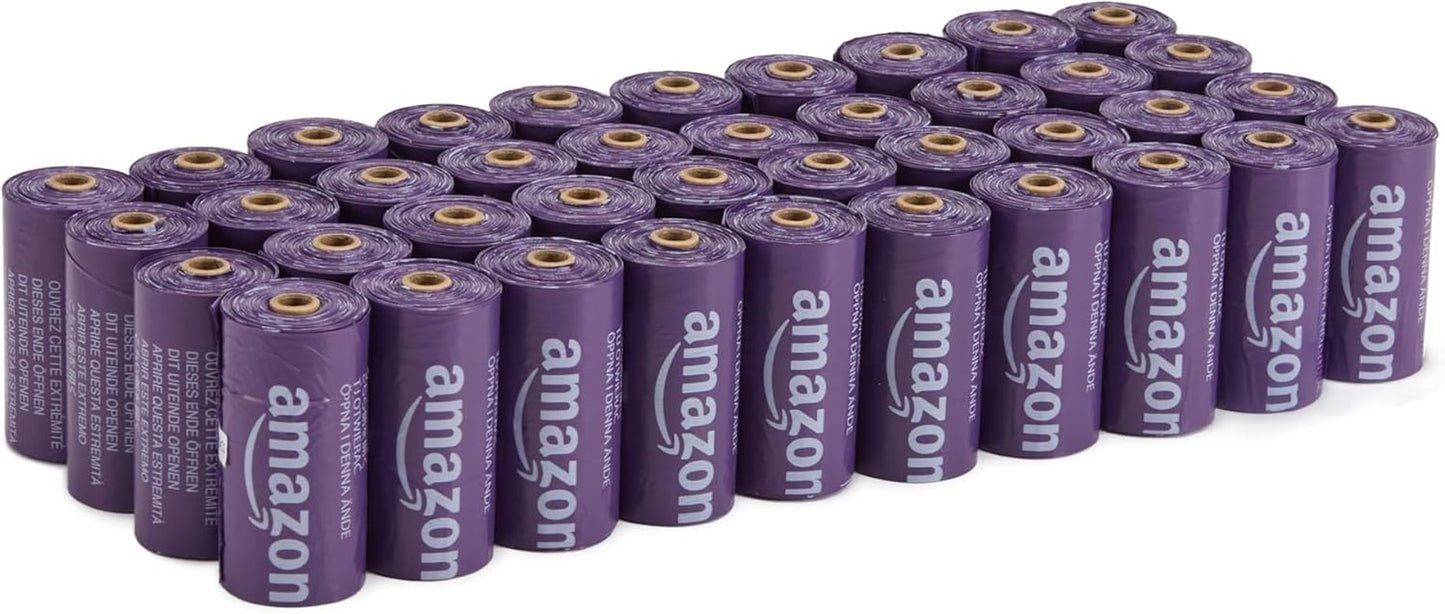 Premium Dog Poop Bags, 600 Count, Enhanced Leakproof, Premium Lavender Scented