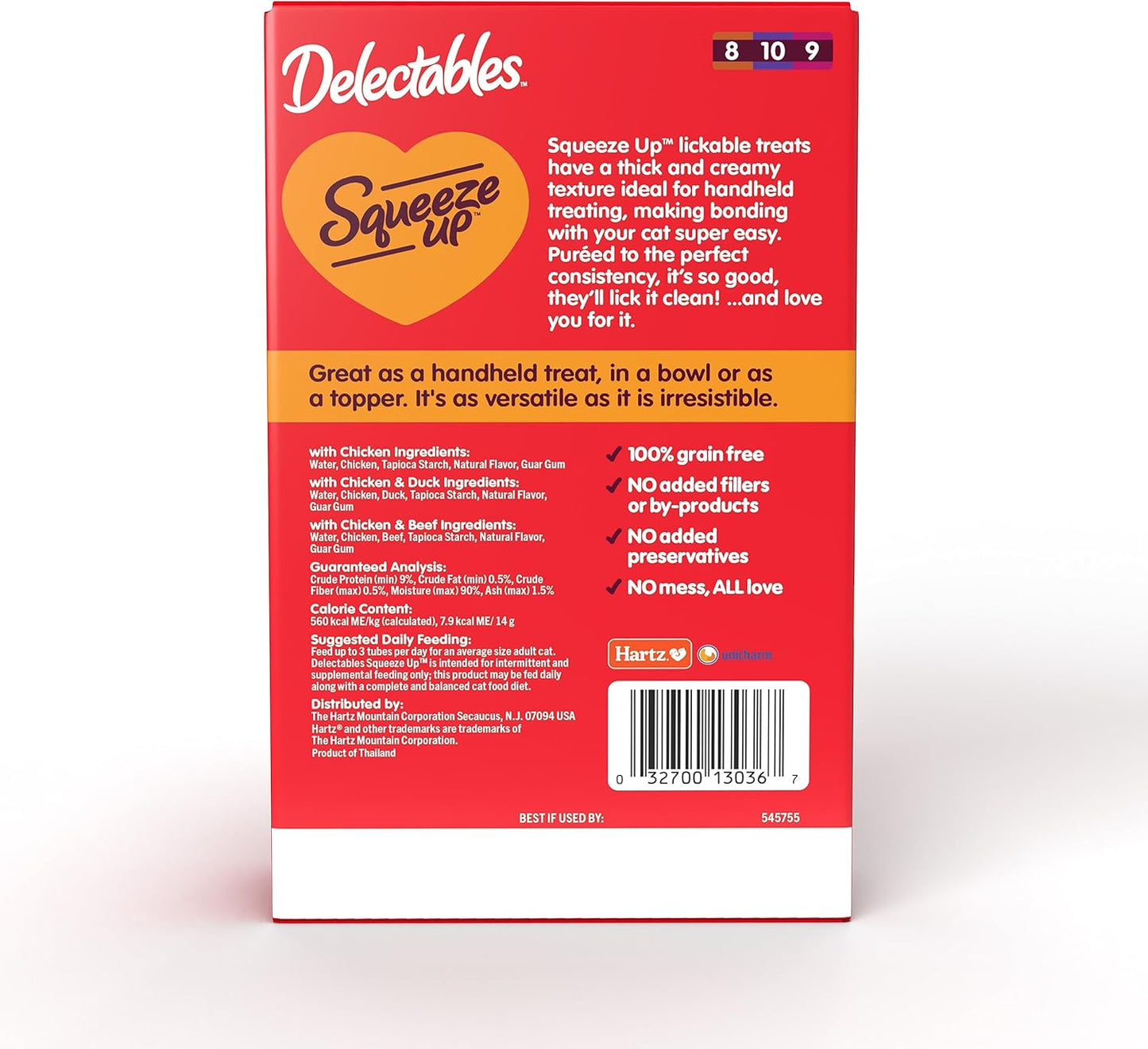 Delectables Squeeze up Non-Seafood Variety Pack Lickable Cat Treat, 20 Count (Pack of 1)