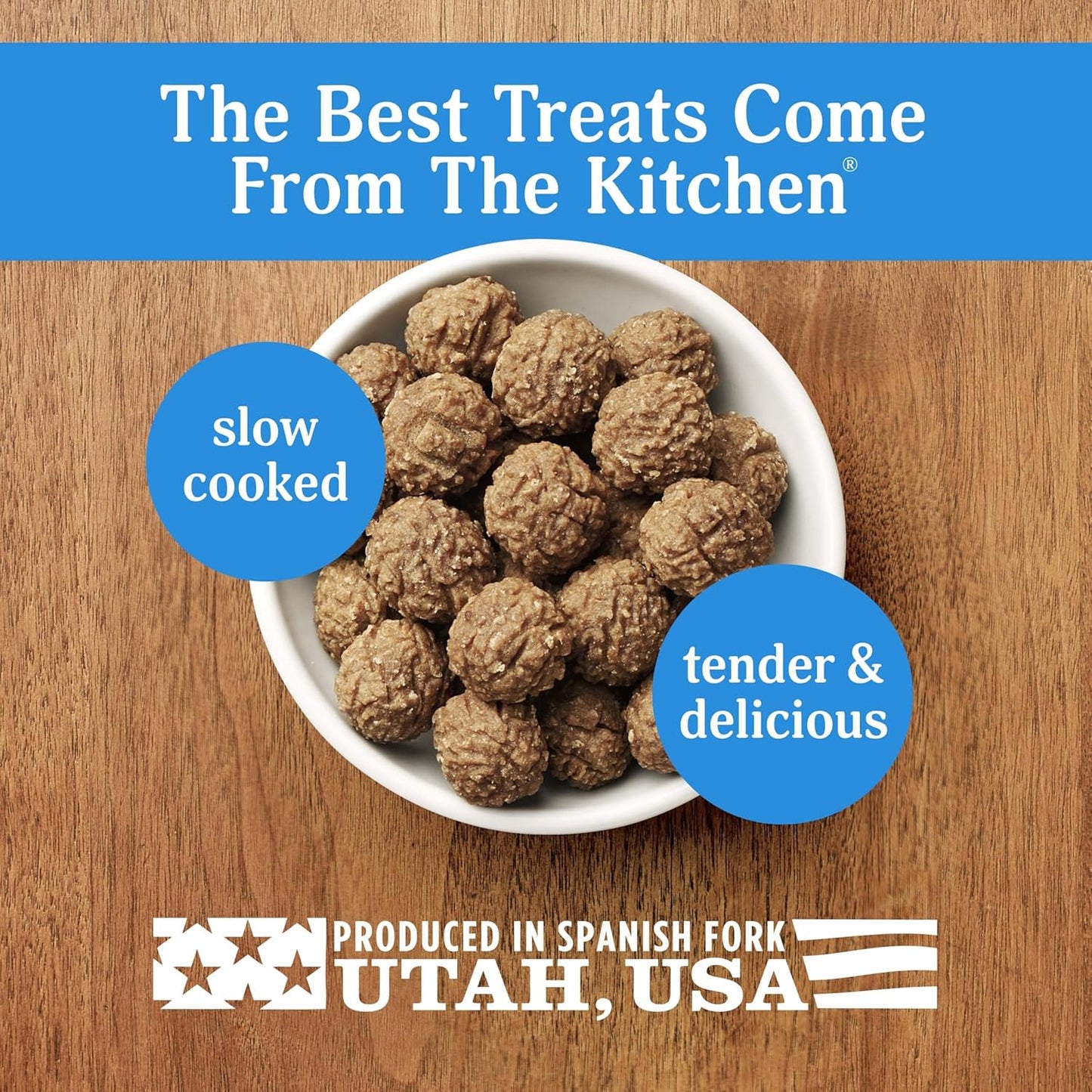 Homestyle Dog Treats, Chicken Meatballs, 28 Ounce, High Protein, No Artificial Flavors