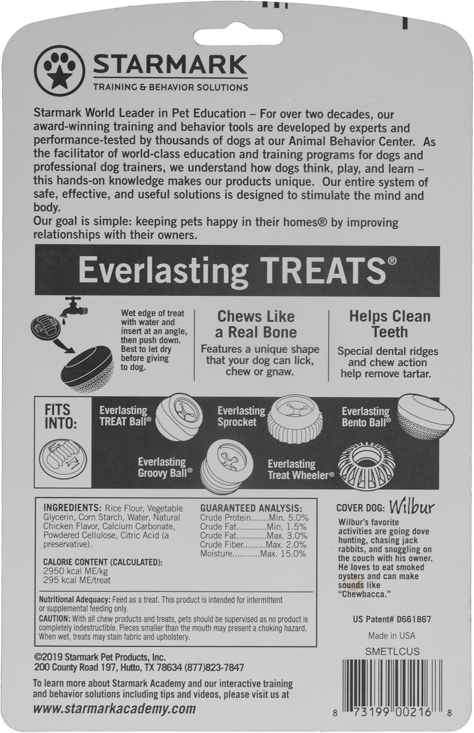 Everlasting Treats Dental Chews Large, 2 Count (Pack of 1), Chicken Flavored