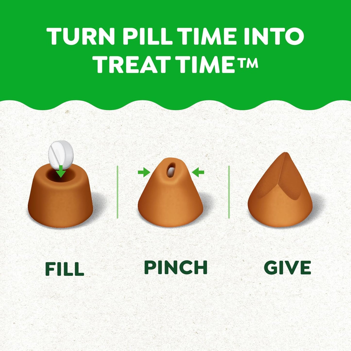 Pill Pockets for Dogs Large Size, Soft Dog Treats, Chicken Flavor, 7.9 Oz. Pouch (30 Treats)