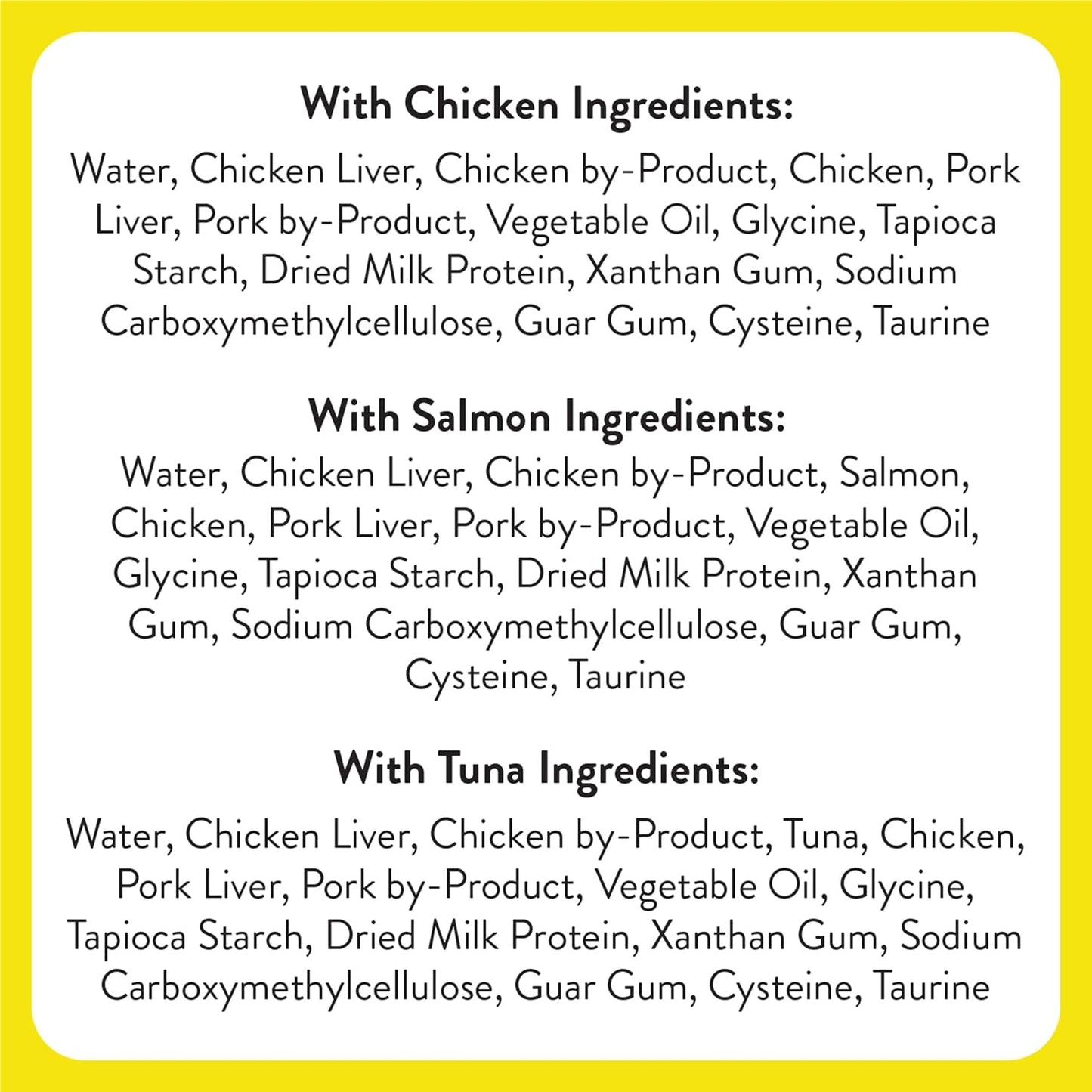 Creamy Puree Squeezable Lickable Wet Cat Treat Variety Pack, 0.42 Oz. Tubes, 24 Count, Pack of 2 (48 Total)