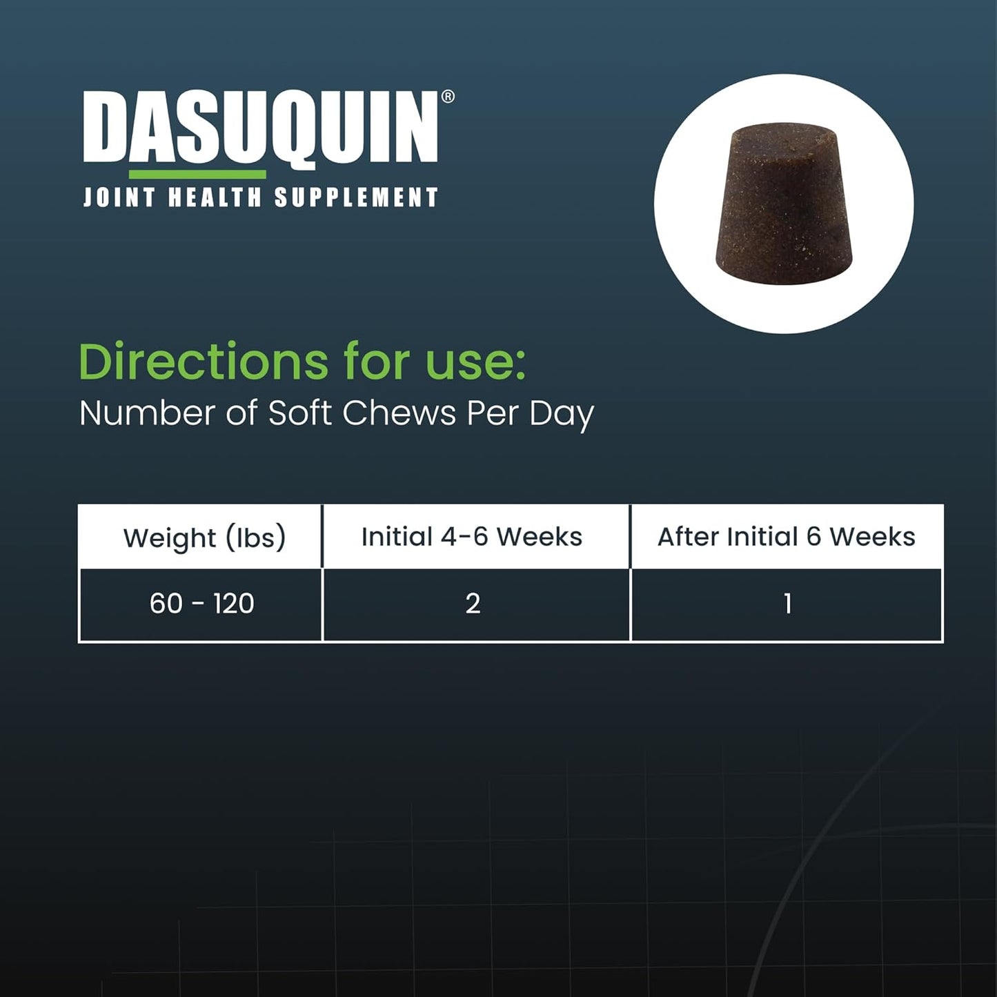 Dasuquin with MSM Soft Chews, Large Dog, 150 Count, Brown
