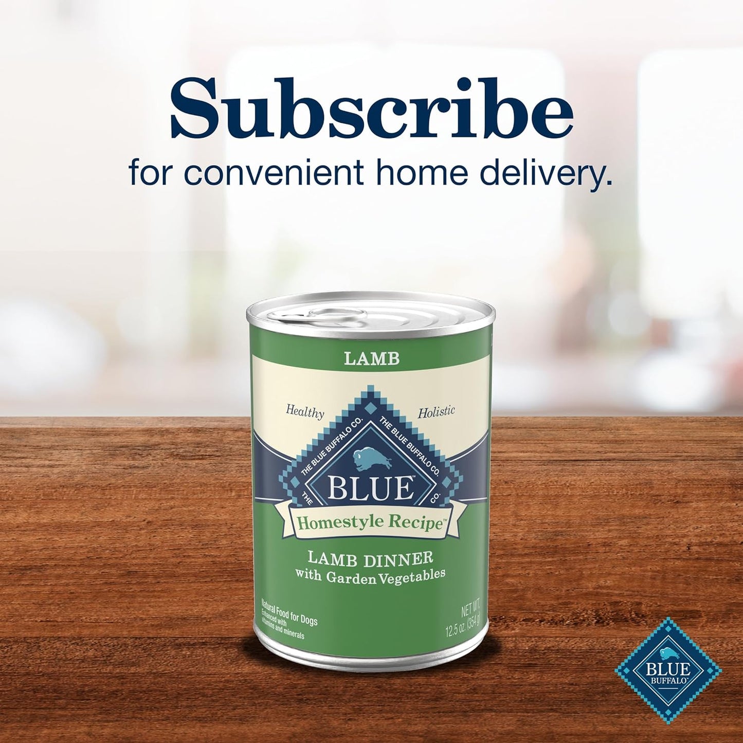 Homestyle Recipe Adult Wet Dog Food, Made with Natural Ingredients, Lamb Dinner with Garden Vegetables, 12.5-Oz Can (Pack of 12)