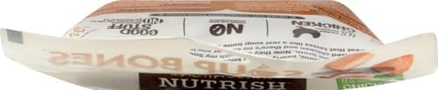 Rachael Ray Soup Bones Dog Treats, Chicken & Veggies Flavor, 6 Bones