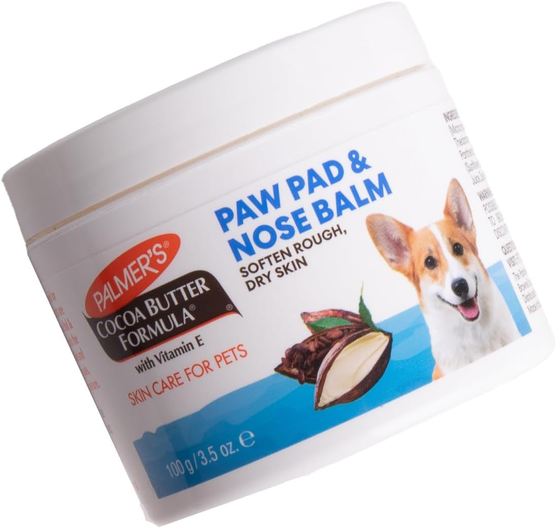for Pets Cocoa Butter Fragrance Free Paw Pad & Nose Balm for Dogs - Dog Skin Soother Balm, Dog Paw Balm for Dry Skin & Pads - Cocoa Butter Formula with Vitamin E for Pets