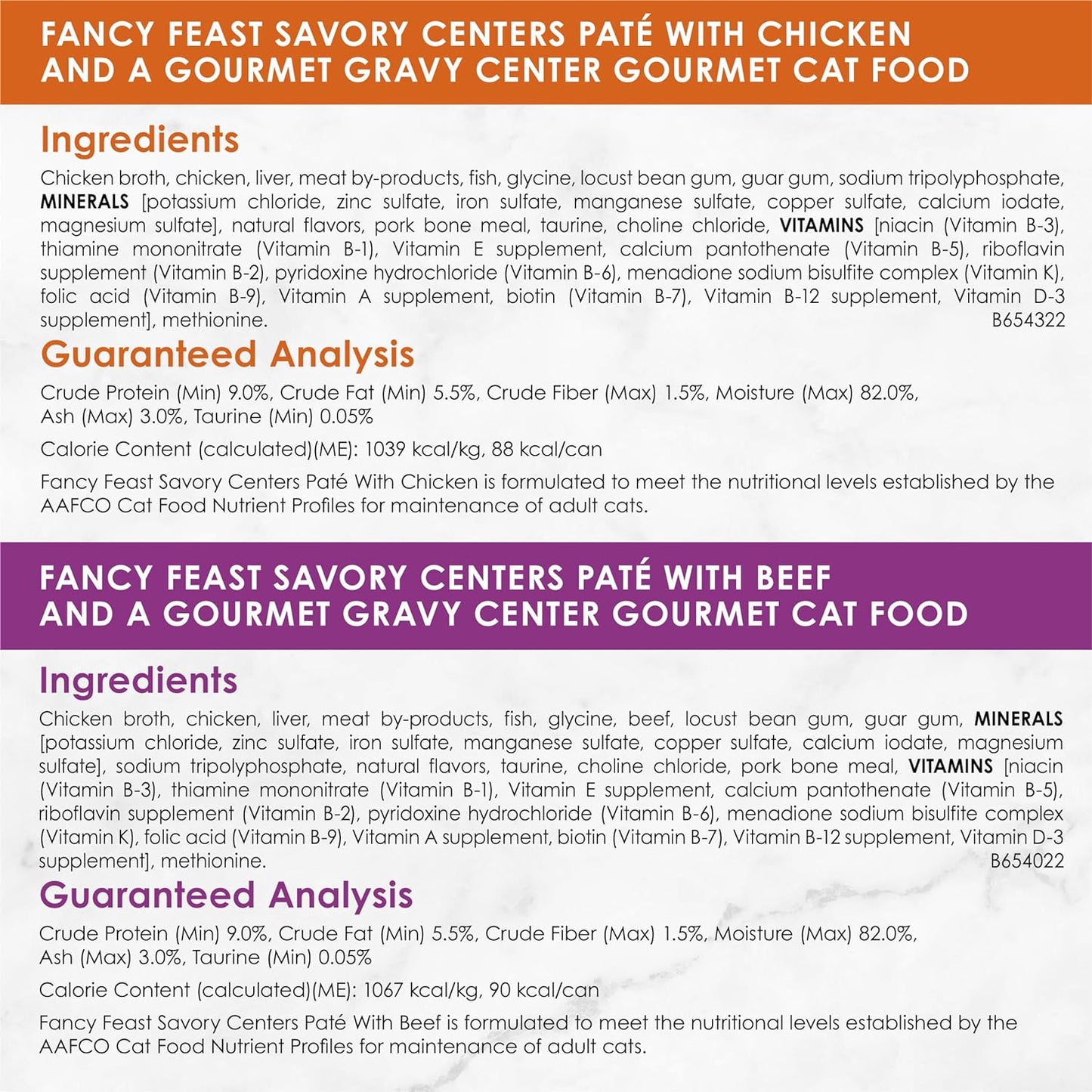 Purina Pate Wet Cat Food Variety Pack, Savory Centers Pate with a Gravy Center - (2 Packs of 12) 3 Oz. Pull-Top Cans