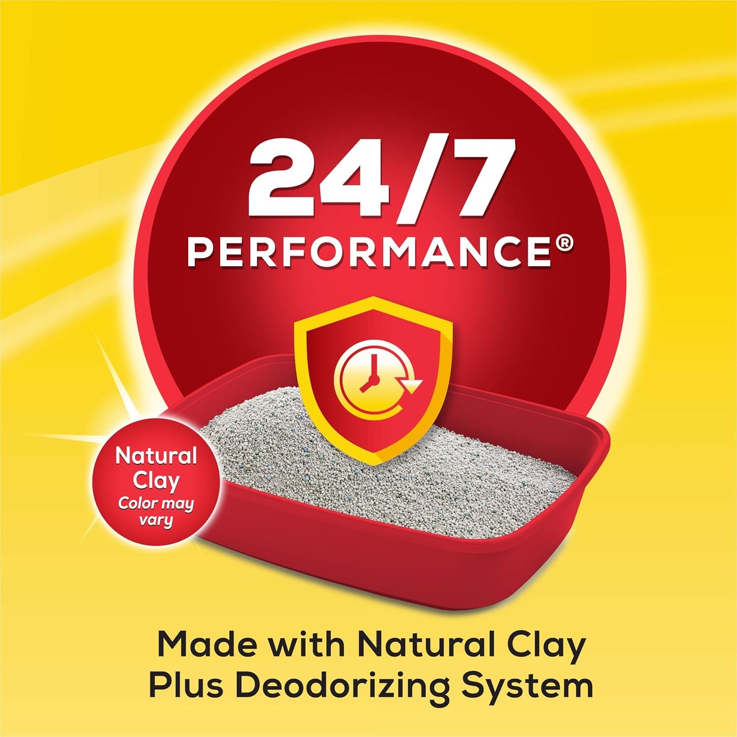 Purina Clumping Cat Litter, 24/7 Performance Multi Cat Litter - 38 Lb. Box