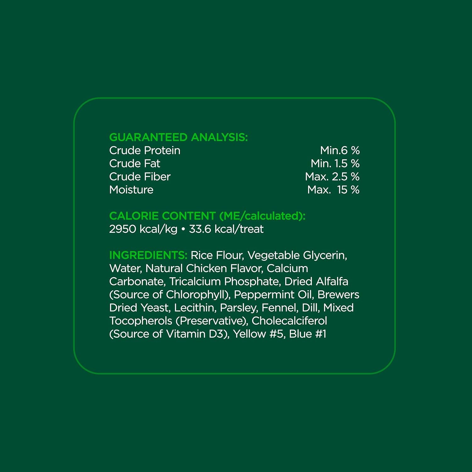 Dental Chews for Dogs, 120 Count, Vet-Recommended Mint-Flavored Treats for Tiny/Small Dogs 5-24 Lbs, Dental Bones Clean Teeth, Fight Bad Breath, and Removes Plaque and Tartar