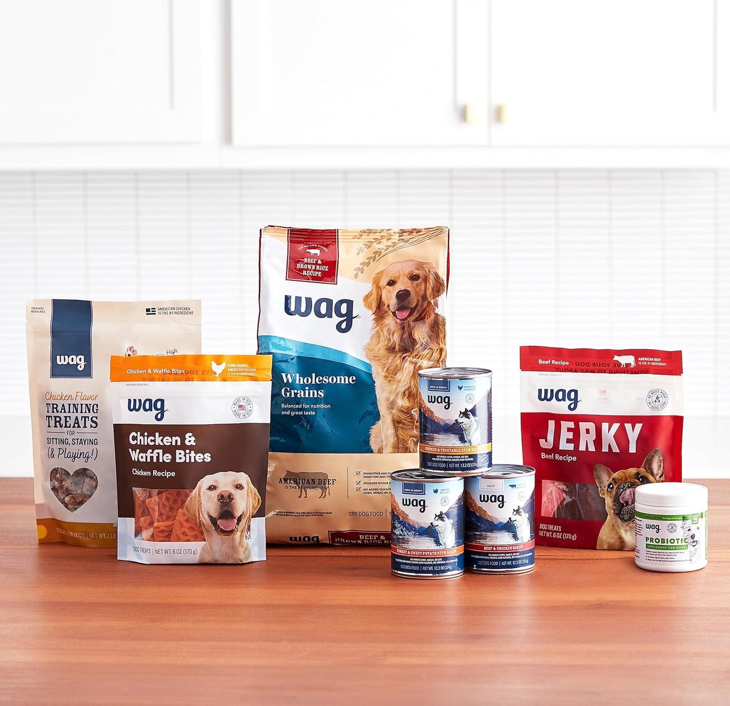 Amazon Brand - Probiotic Supplement Chews for Dogs, Supports Digestive Health and Gut Flora, Natural Duck Flavor, 160 Count, Pack of 1