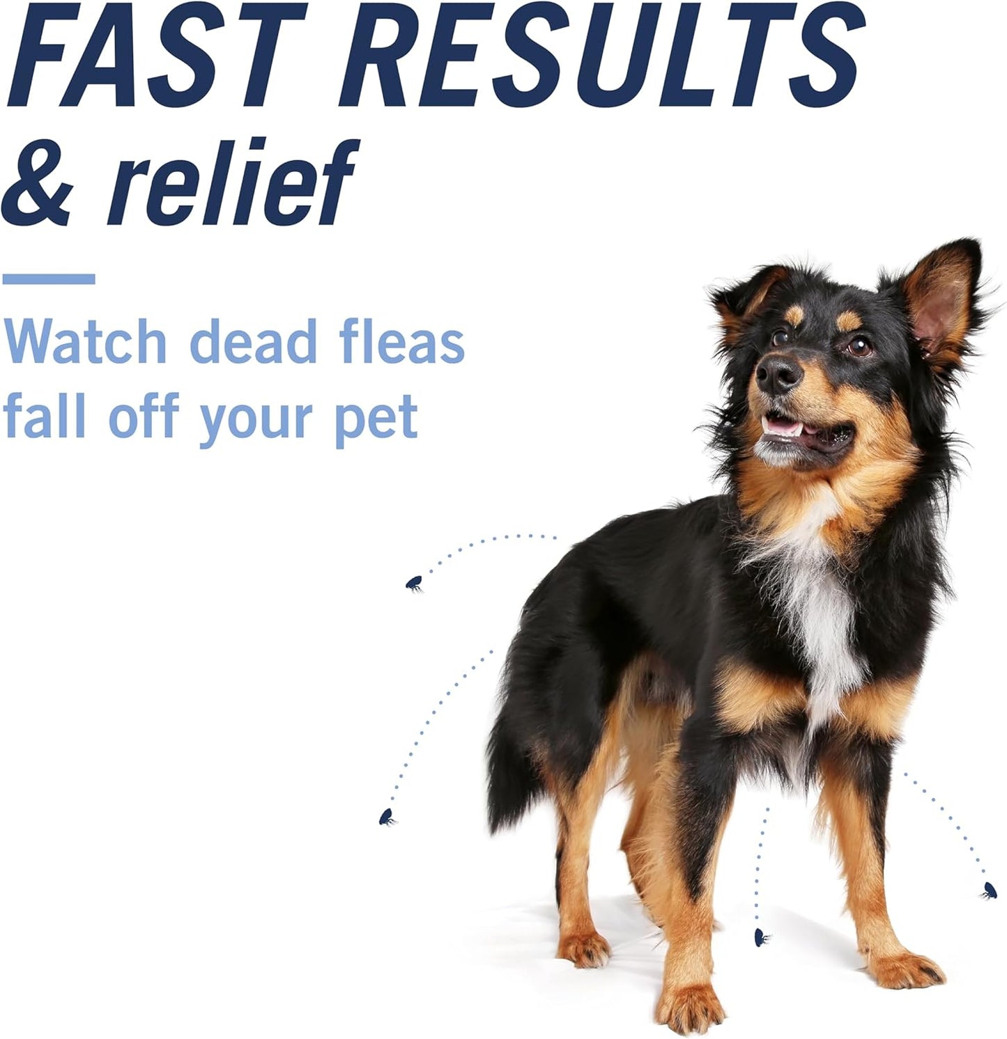 CAPACTION (Nitenpyram) Oral Flea Treatment for Dogs, Fast Acting Tablets Start Killing Fleas in 30 Minutes, Dogs 2-25 Lbs, 6 Doses