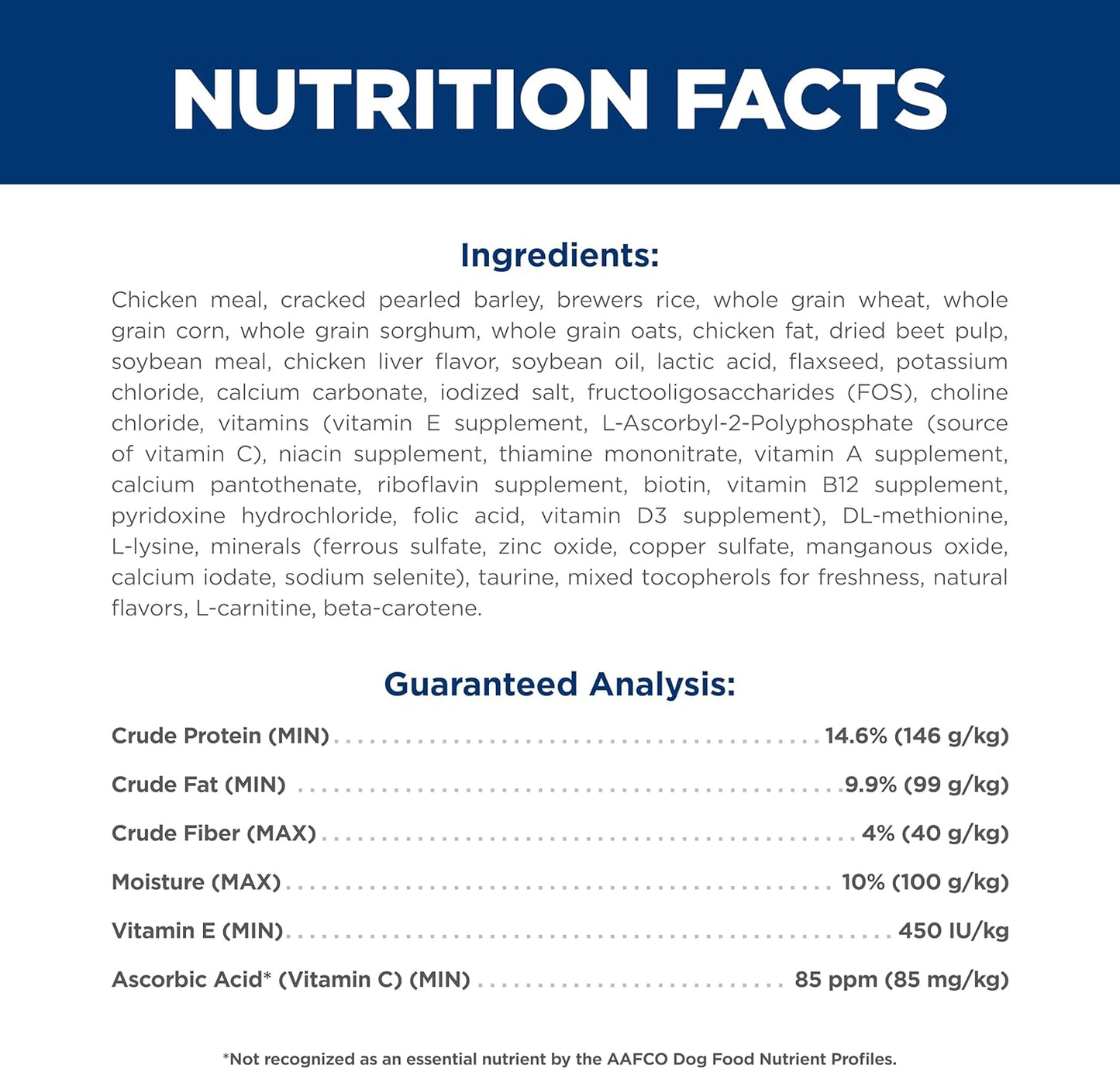 Adult 7+, Senior Adult 7+ Premium Nutrition, Dry Dog Food, Chicken, Brown Rice, & Barley, 5 Lb Bag