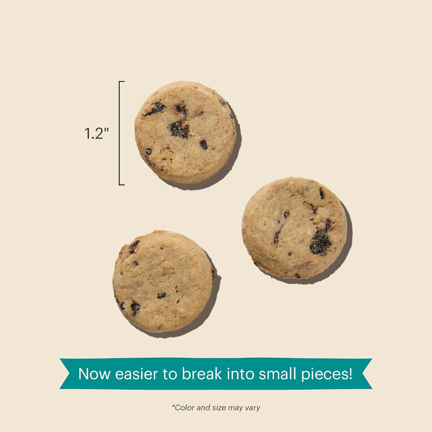 Goat'S Milk N' Cookies: Slow Baked with Blueberries & Vanilla, 8 Oz Bag