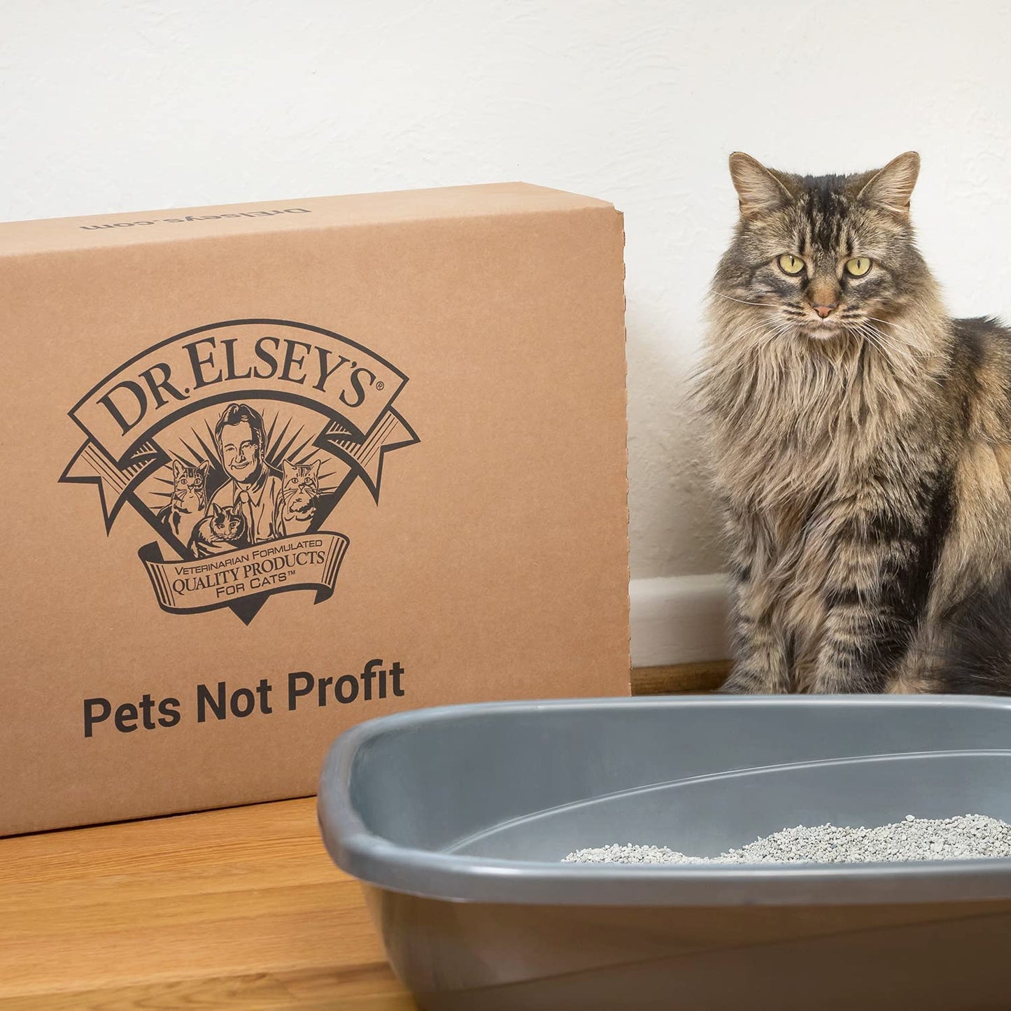 Premium Clumping Cat Litter - Cat Attract - 99% Dust-Free, Low Tracking, Hard Clumping, Superior Odor Control, Natural Herbal Attractant, Unscented & Natural Ingredients, 40 Lb