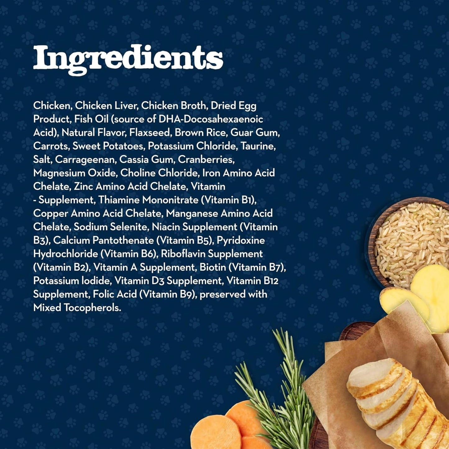 Baby BLUE Natural Kitten Wet Cat Food, Healthy Growth Formula with DHA, Chicken Recipe Multi-Pack, 3-Oz Cans (24 Count)