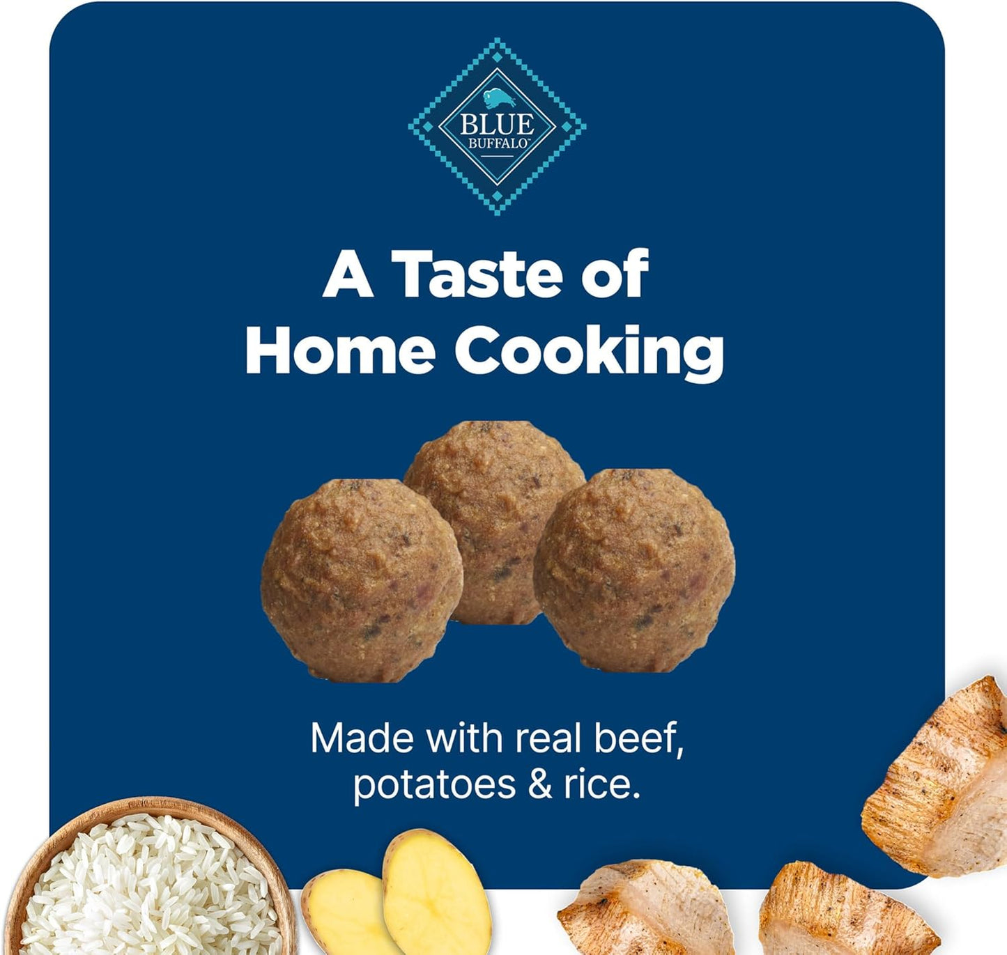 Nudges Homestyle Natural Beef and Rice Dog Treats