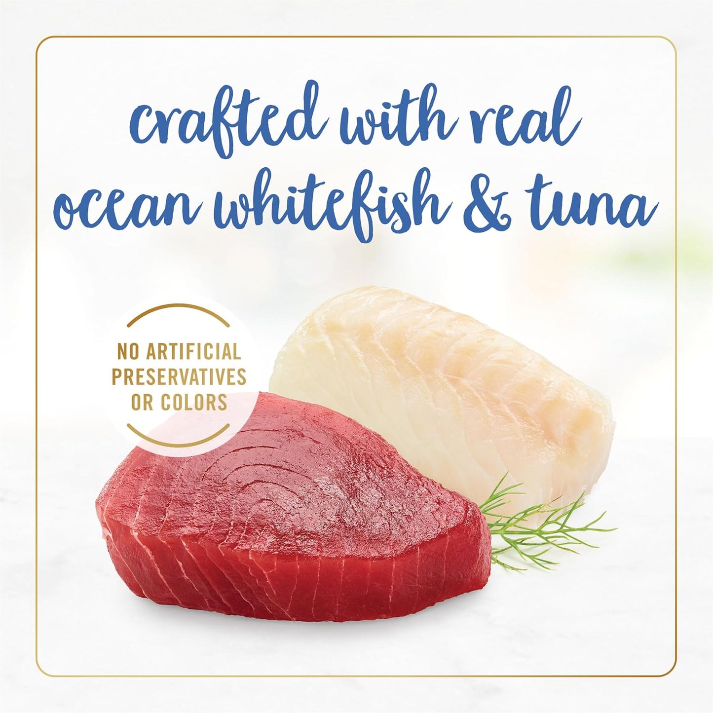Purina Gravy Lovers Ocean Whitefish and Tuna Feast Grilled Gourmet Cat Food in Wet Cat Food Gravy - (Pack of 24) 3 Oz. Cans