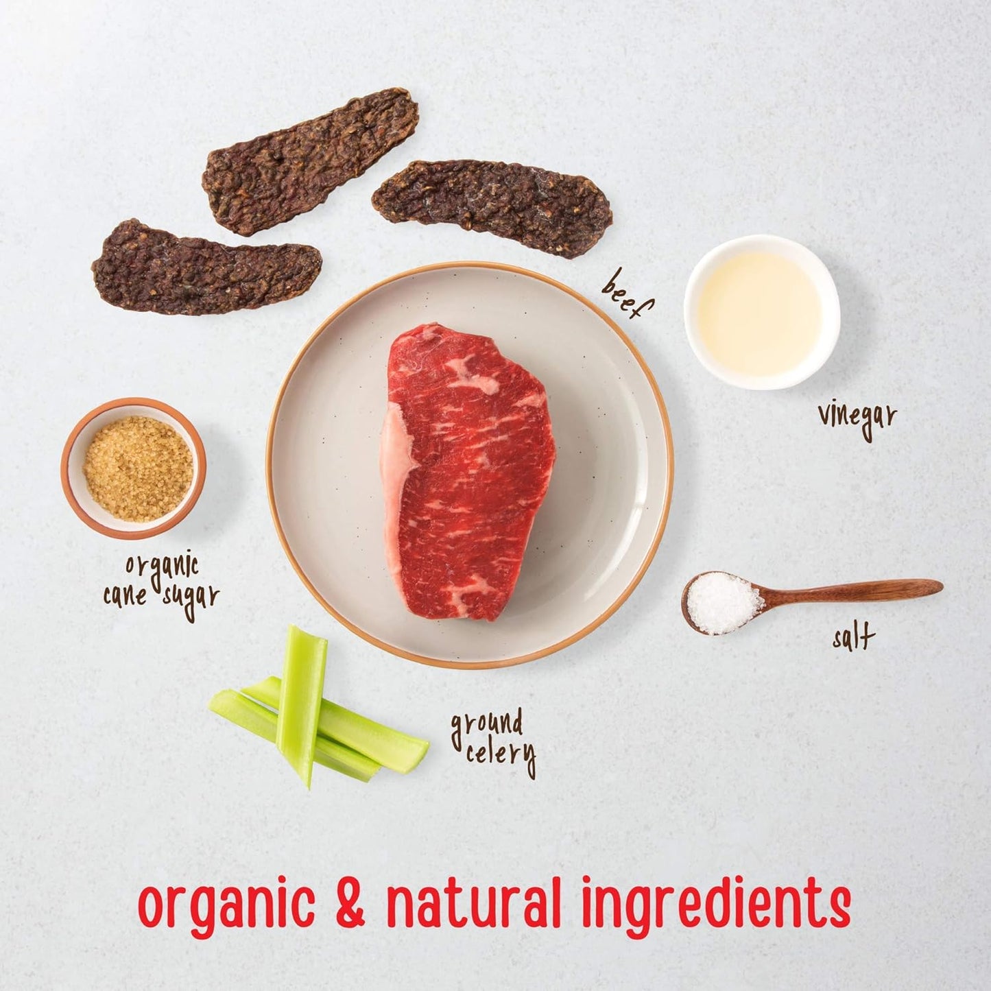 Beef Jerky Healthy All Natural Dog Treats Human Grade Made in USA Grain Free 11 Oz