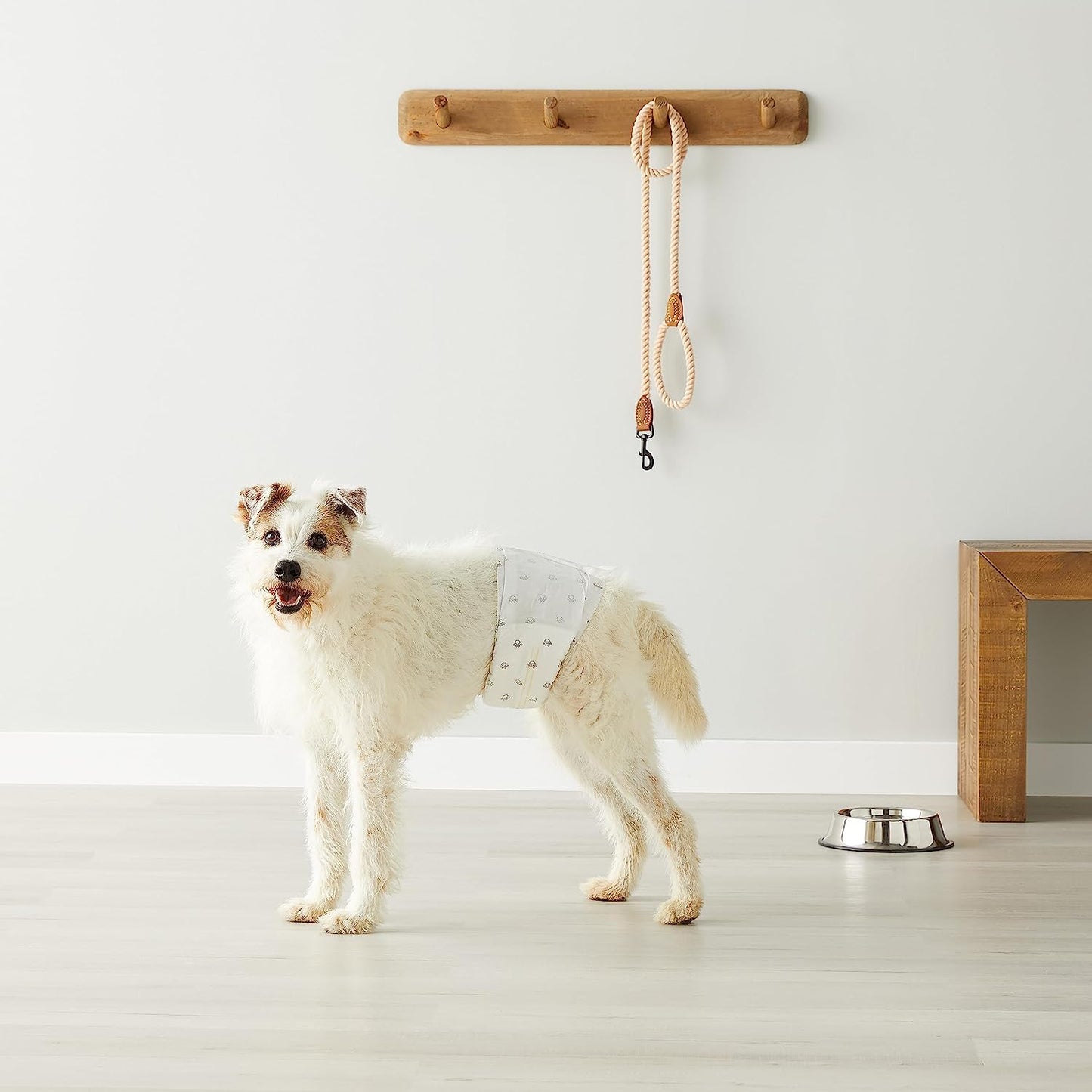 Male Dog Diapers, 30 Count, Medium, Ultra Absorbent Disposable Wrap with Secure Fit, Leakproof and Comfortable