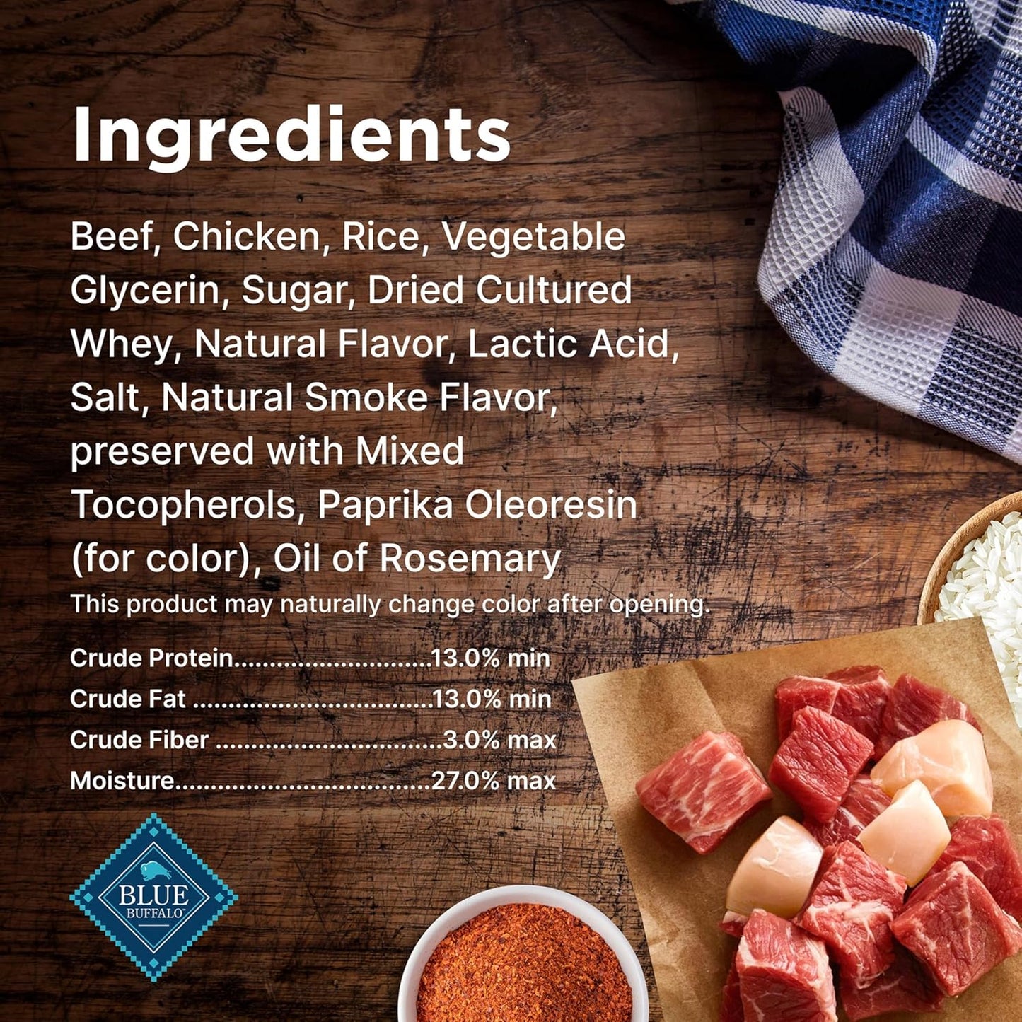 Nudges Grillers Natural Dog Treats, Steak, 10Oz
