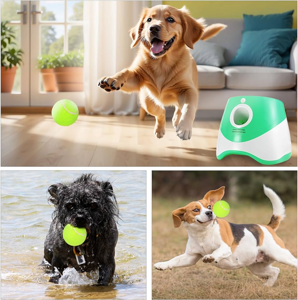 Automatic Ball Launcher for Dogs