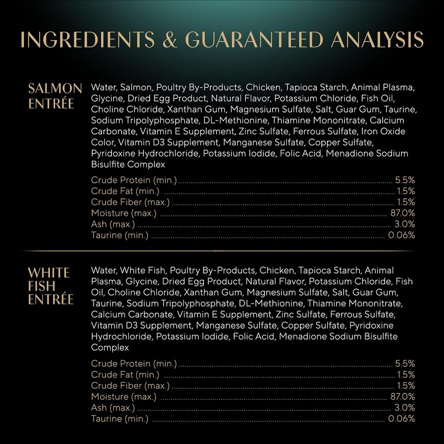 Gravy Indulgence Adult Wet Cat Food Salmon Entree and Whitefish Entree in Extra Gravy Variety Pack, 2.6 Oz. Twin-Pack Trays, (12 Count, 24 Servings) (Pack of 2)