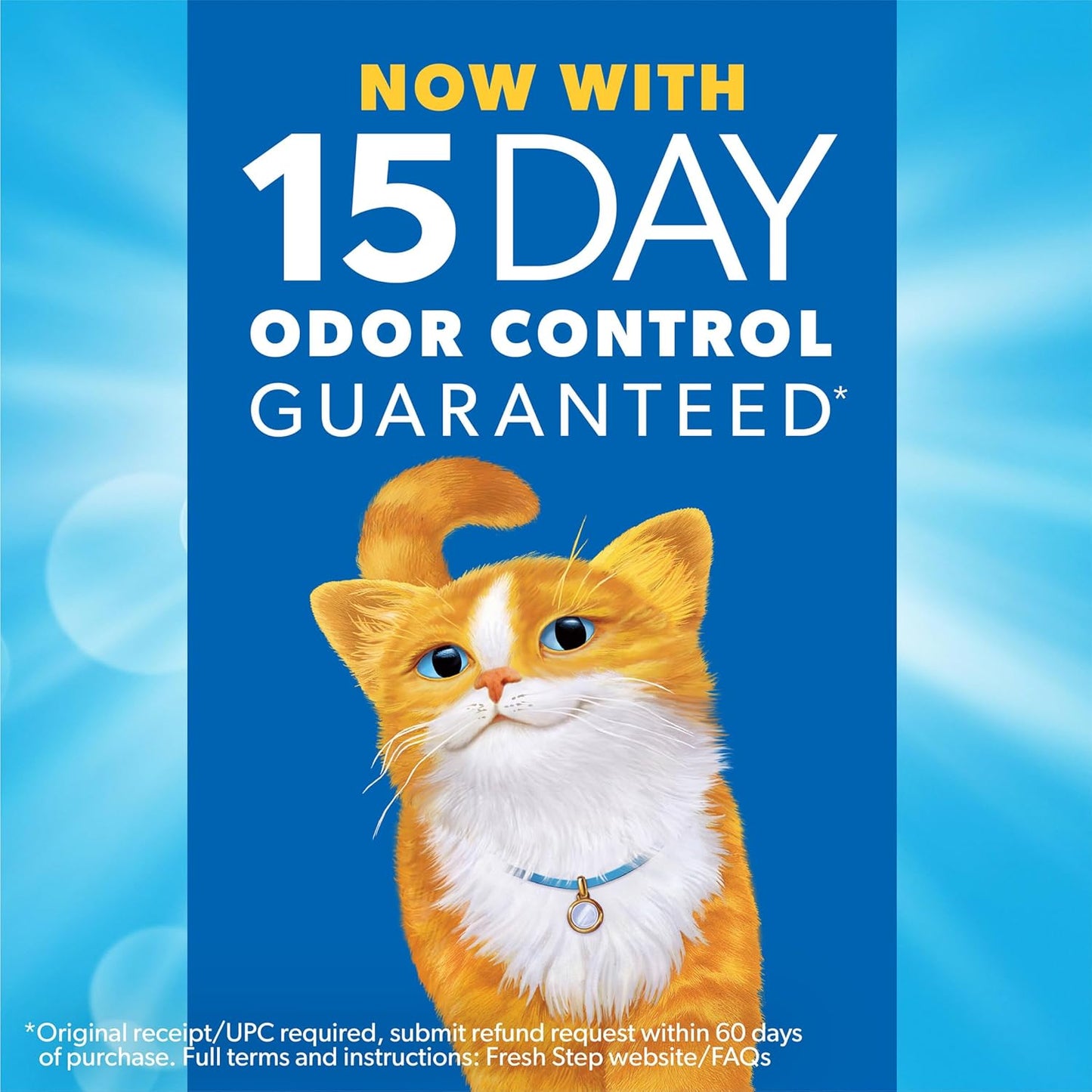 Advanced Simply Unscented Clumping Litter, Unscented Cat Litter Fights Odor on Contact, 18.5 Lb. Box