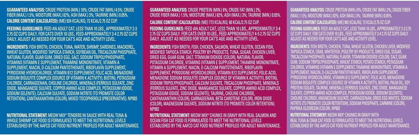Seafood Selects Wet Cat Food Variety Pack, 2.75 Ounce Cups (Pack of 24)