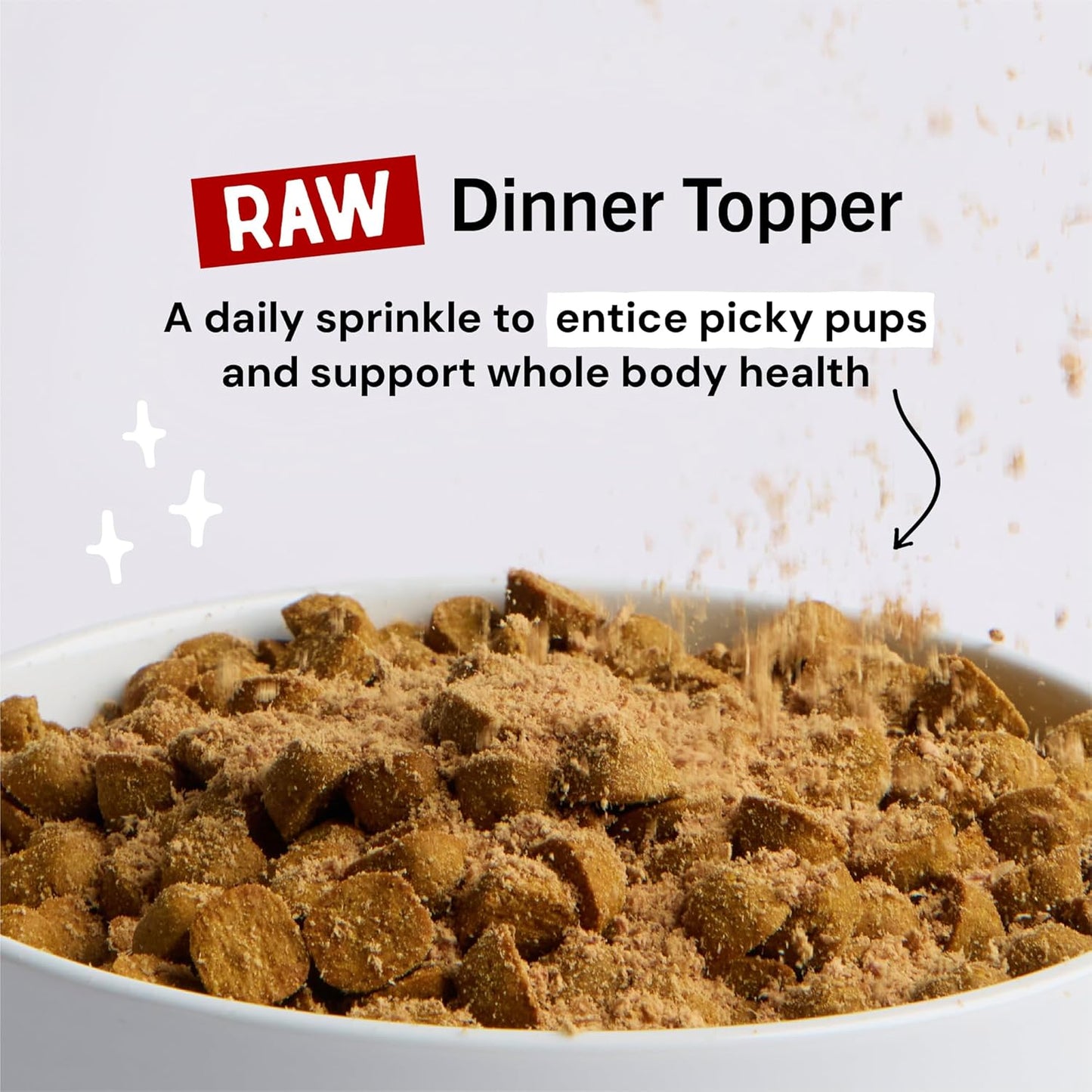 Freeze-Dried Raw Marie’S Magical Dinner Dust - - Premium Beef Dog Food Topper with Organic Fruits & Vegetables - Perfect for Picky Eaters - 7Oz