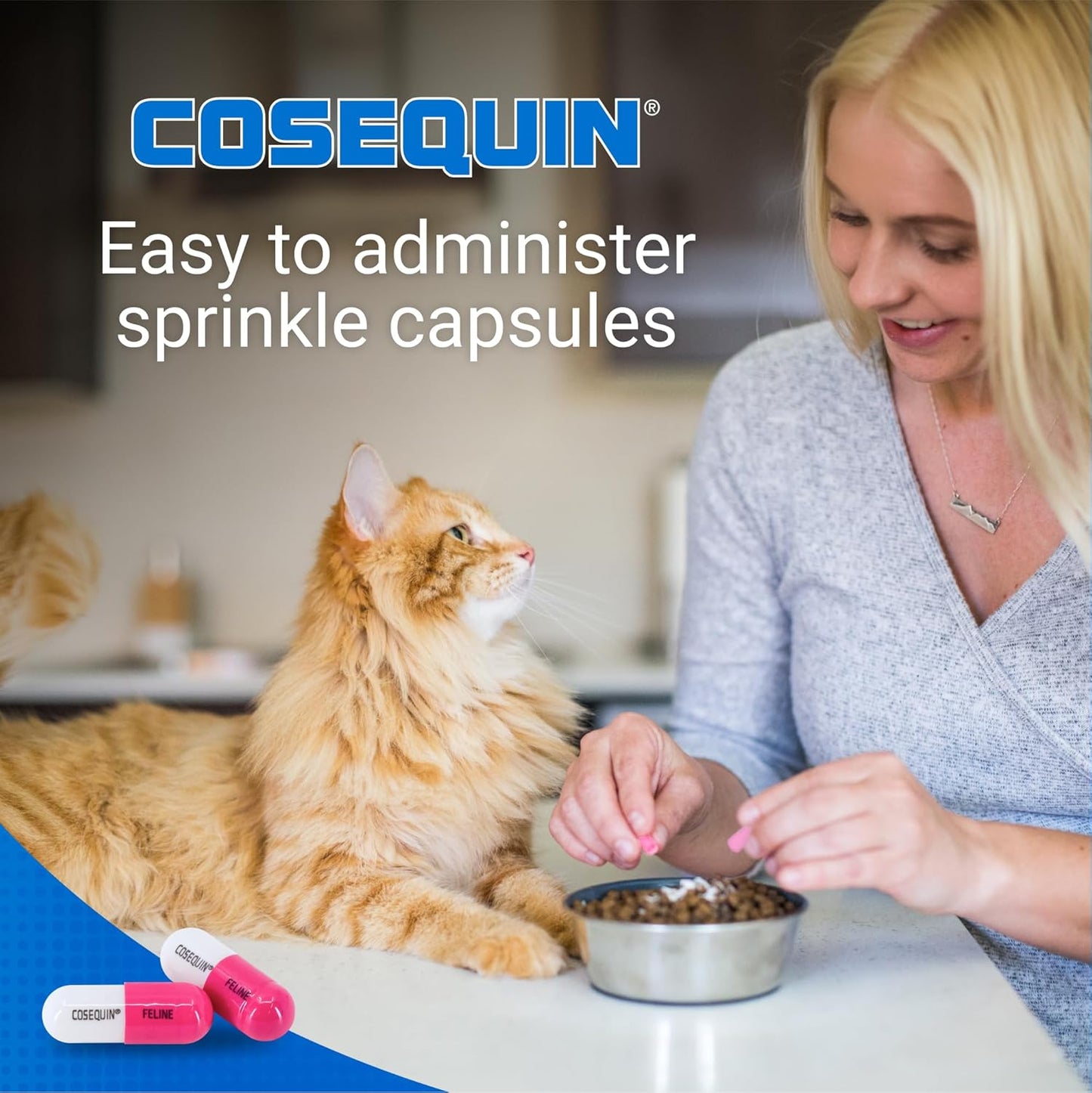 Nutramax Cosequin 80 Sprinkle Capsules for Cats