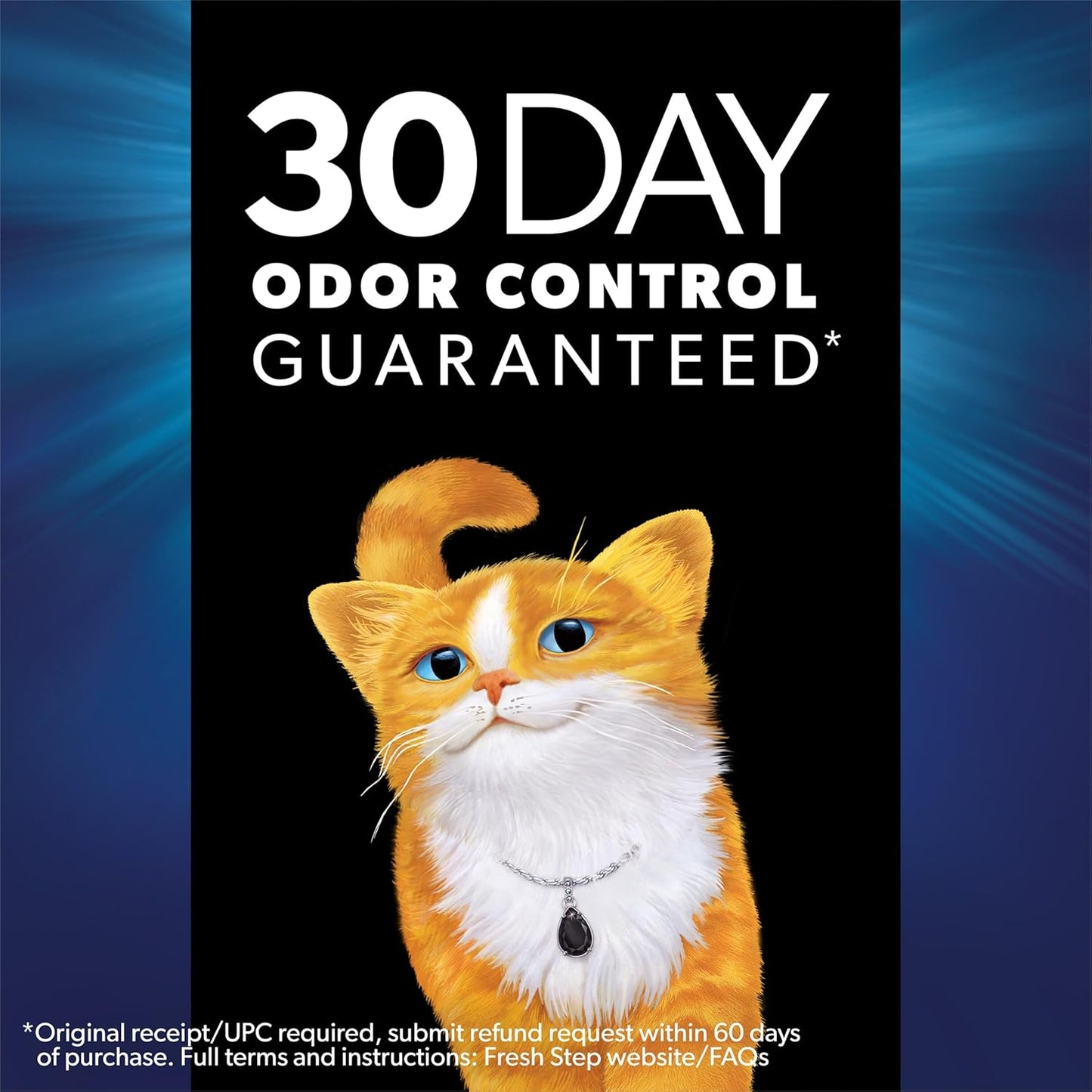 Clumping Cat Litter, Heavy Duty Advanced, Long Lasting 30-Day Odor Control with Odor Eliminating Carbon, 17.5 Lb