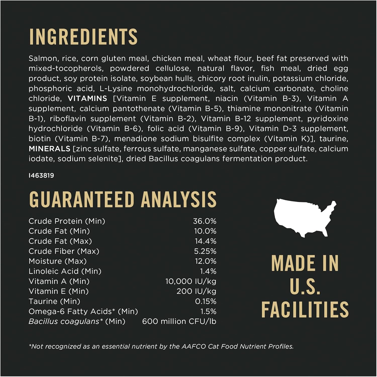 Hairball Management, Indoor Cat Food, Salmon and Rice Formula - 7 Lb. Bag