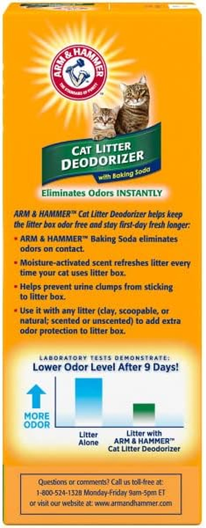 Cat Litter Deodorizer-Super Size Pack-30 Oz Pack of 4