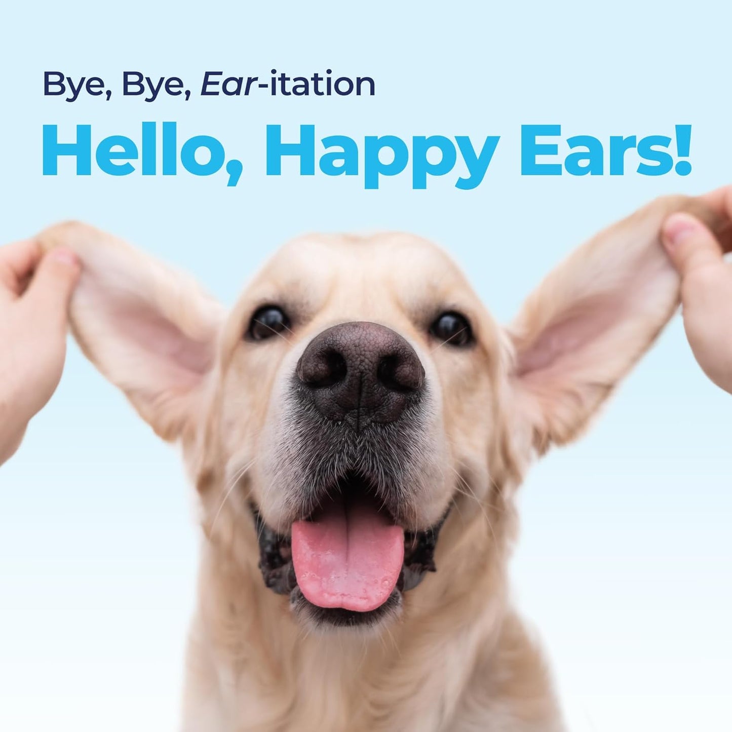 Oticbliss Medicated Cat & Dog Ear Cleaner Drops - Dog Ear Infection Treatment with 1% Hydrocortisone to Soothe Itching, Redness, & Swelling - Vet Recommended