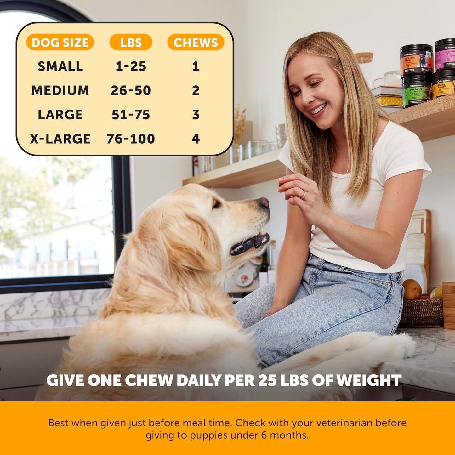 Dog Allergy & Itch Relief - Advanced Itch Supplement with Probiotics for Dogs - Immune Support & Skin Relief for Seasonal Allergies - Natural Itchy Skin & Paw Relief - (Salmon, 90 Ct)