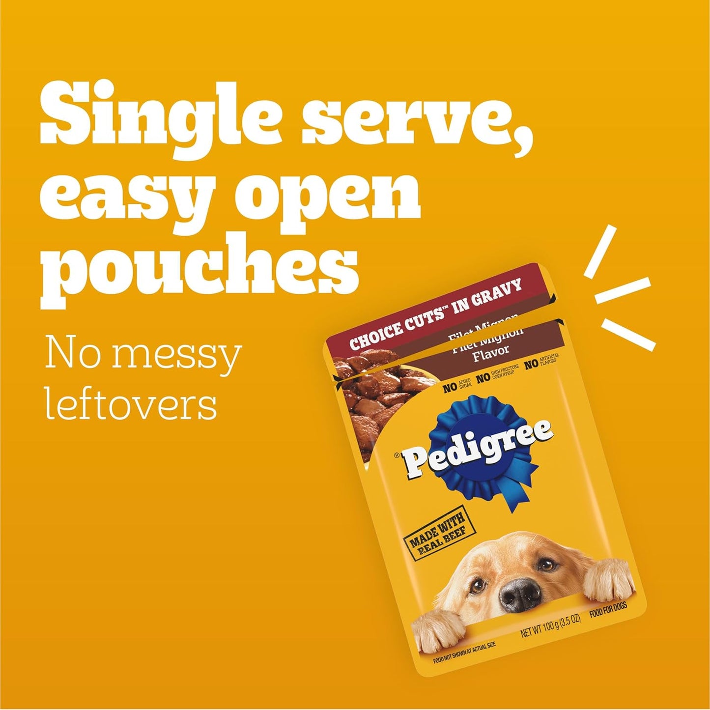 Choice Cuts in Gravy Adult Soft Wet Dog Food 48-Count Variety Pack, 3.5 Oz Pouches