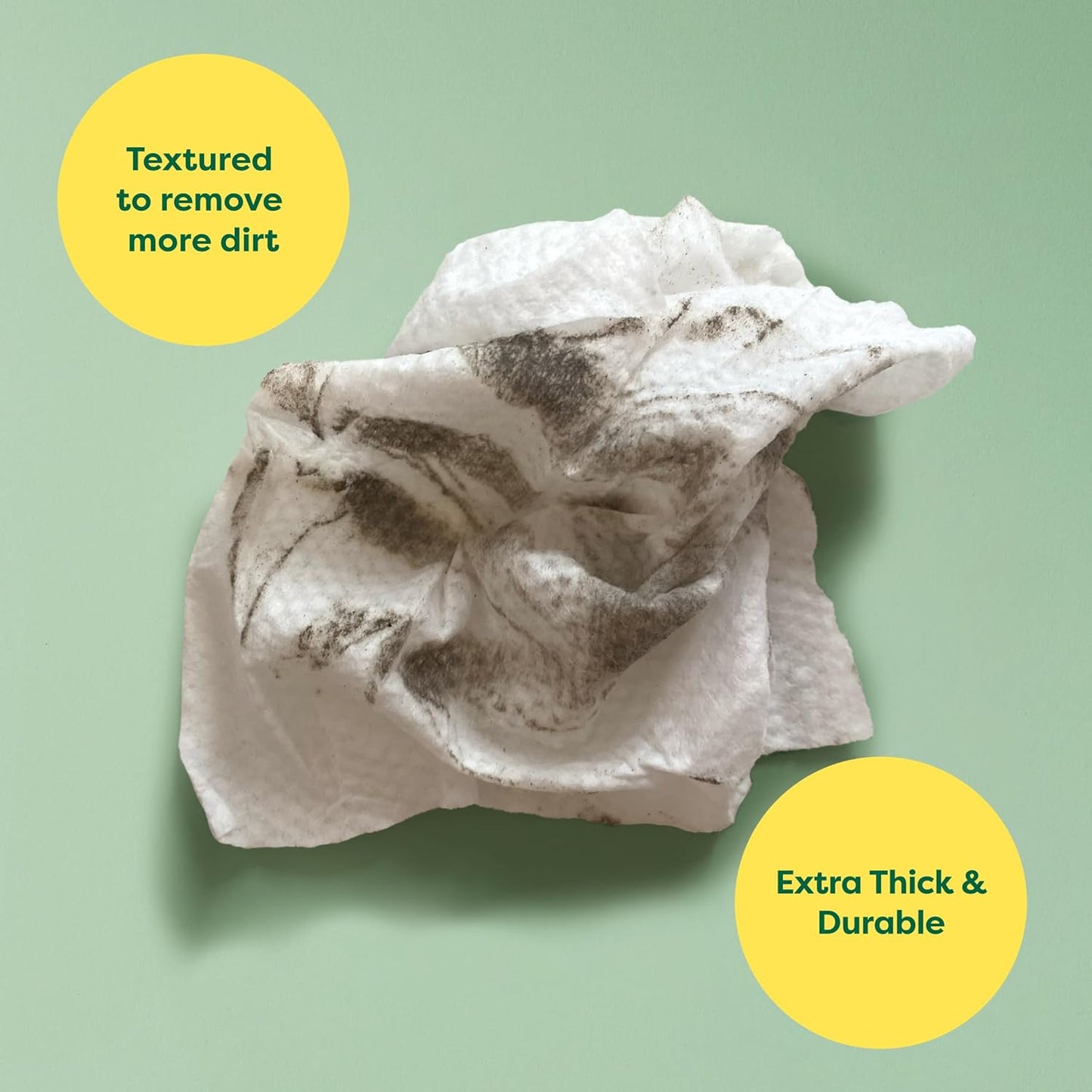 Pet Wipes for Dogs and Cats, Hypoallergenic, Cleaning and Hydrating, for Grooming Paws, Body and Butt, Unscented, 400 Count