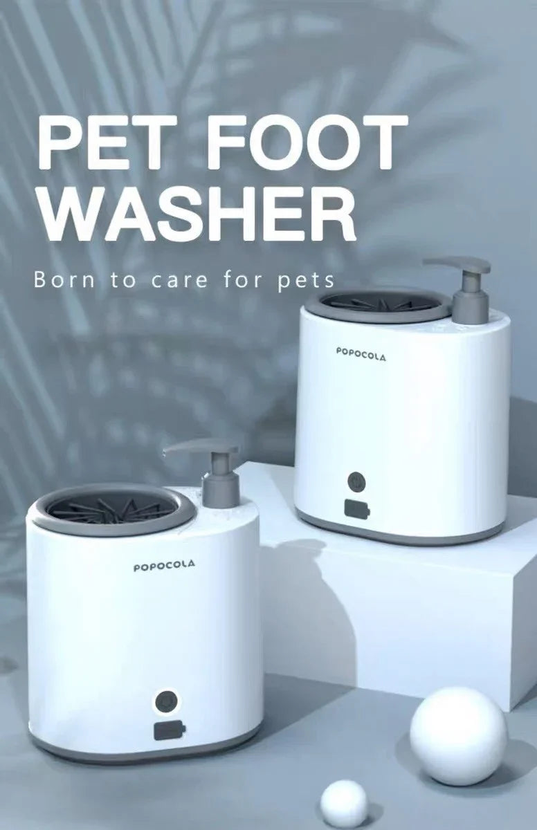 Automatic Dog Paw Cleaner & Massager
