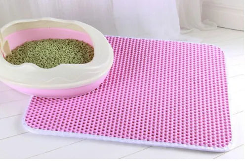 EVA Double Layer Cat Litter Box Mat - vippet.org