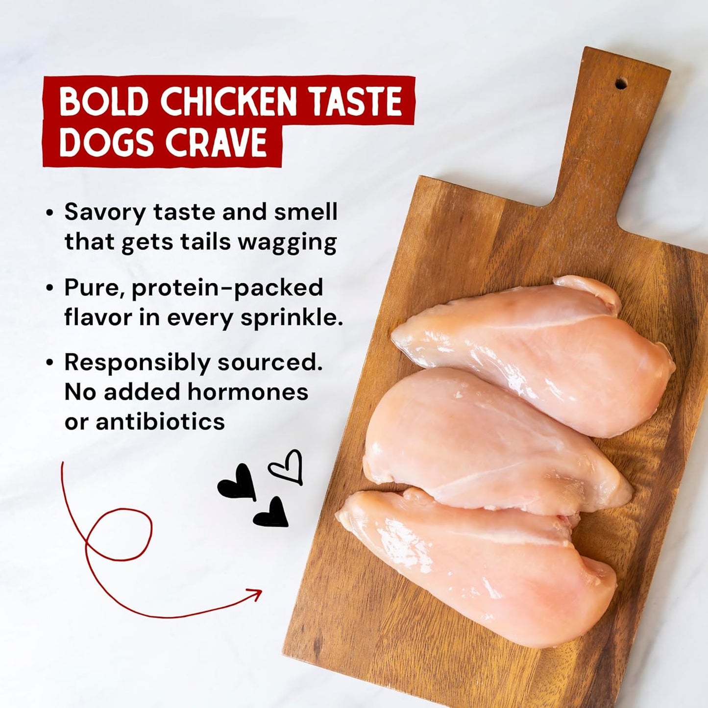 Freeze-Dried Raw Marie'S Magical Dinner Dust - Premium Chicken Dog Food Topper with Organic Fruits & Vegetables - Perfect for Picky Eaters - 7Oz