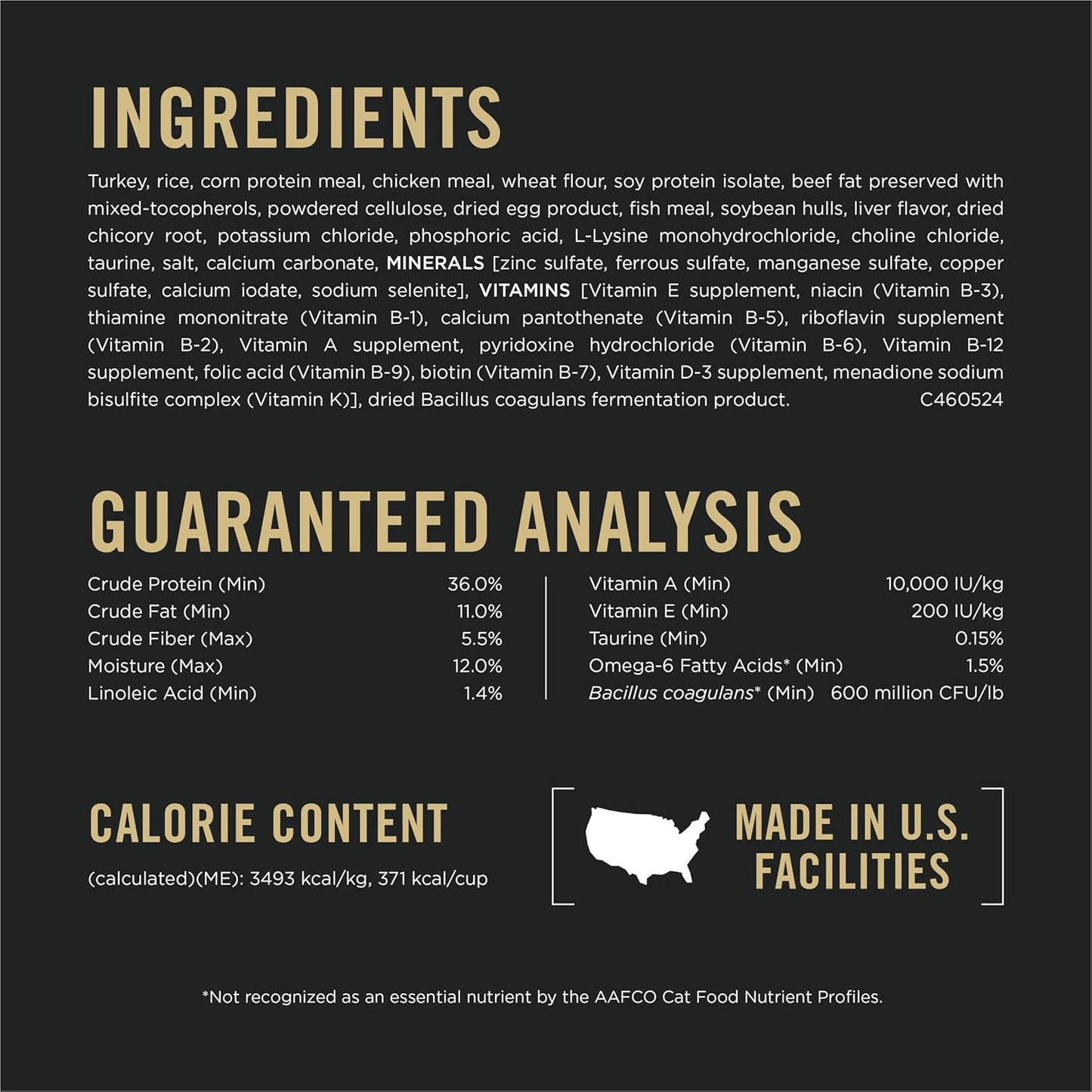 Indoor Cat Food Liveclear Cat Allergen Reducing Turkey and Rice Formula - 5.5 Lb. Bag