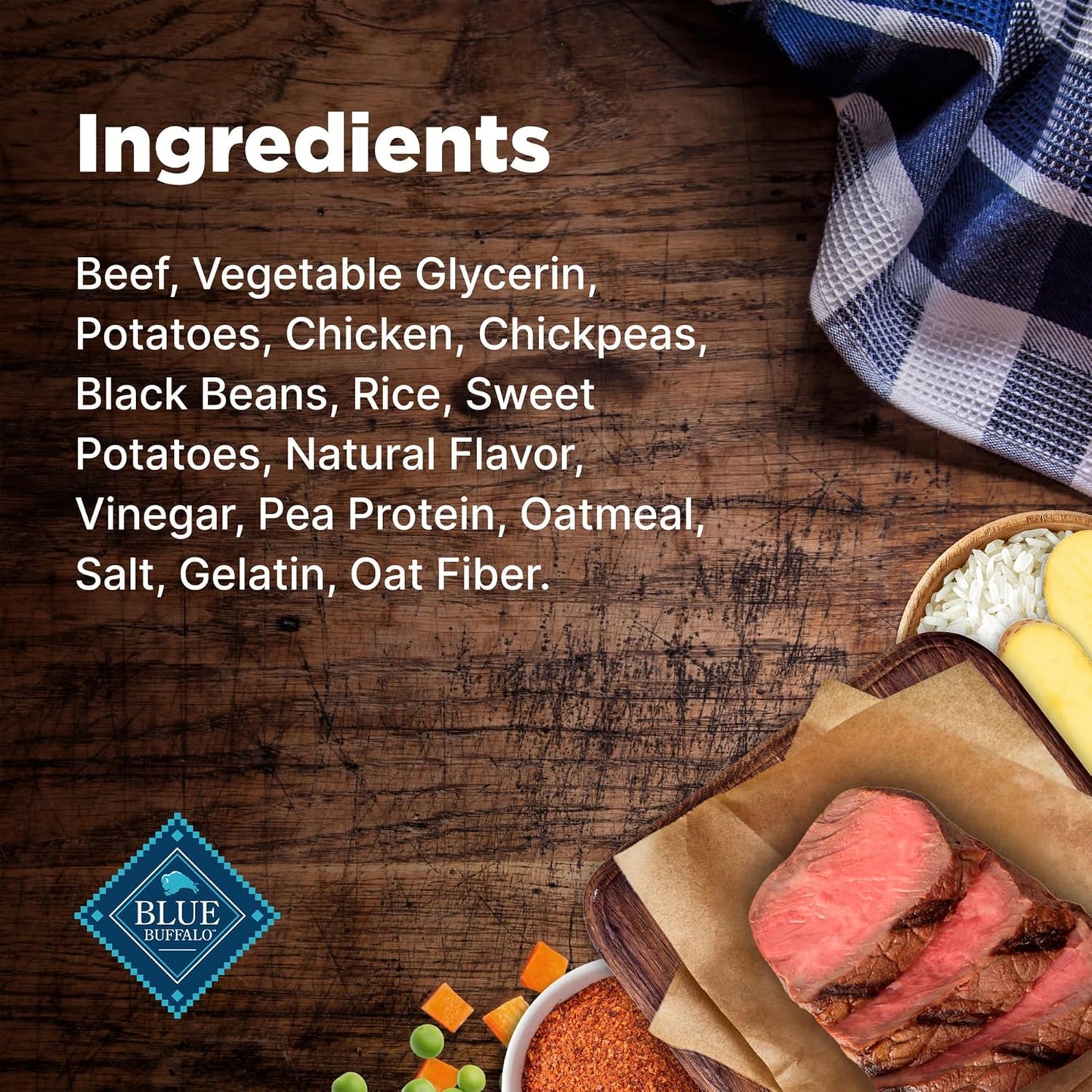 Nudges Homestyle Natural Beef and Rice Dog Treats