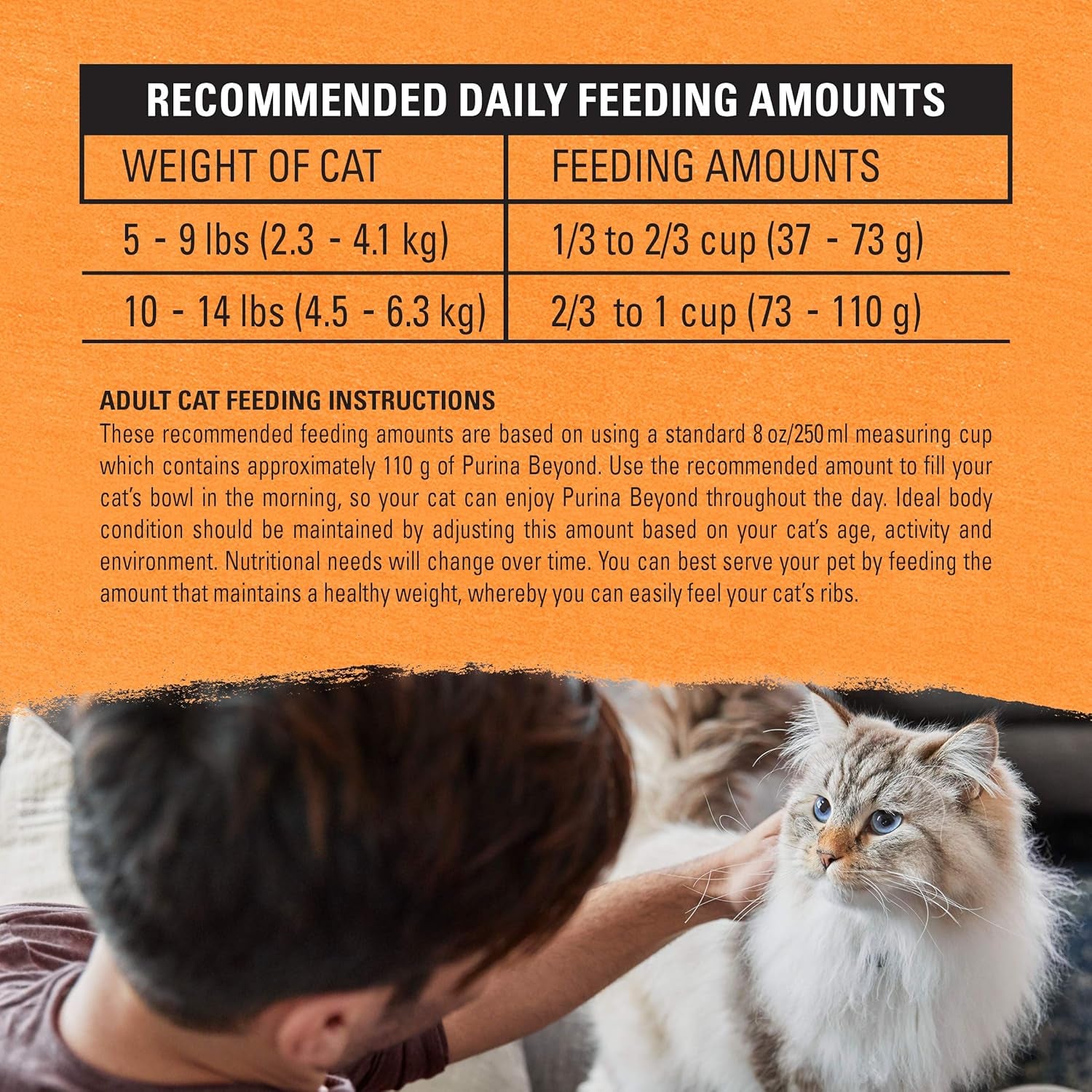 Grain Free White Meat Chicken and Egg Recipe Natural Cat Food High Protein Cat Food Dry Formula - 16 Lb. Bag