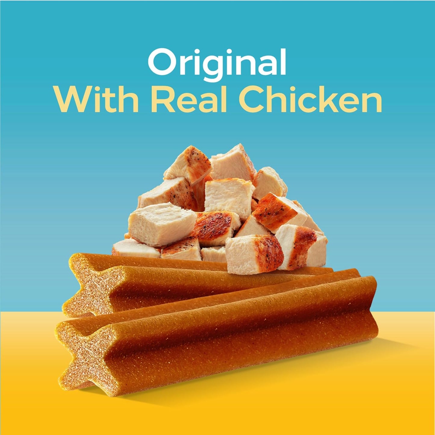 Dentastix Large Breed Dog Treats, Original Flavor, 1.66 Lb. Bag (32 Treats)
